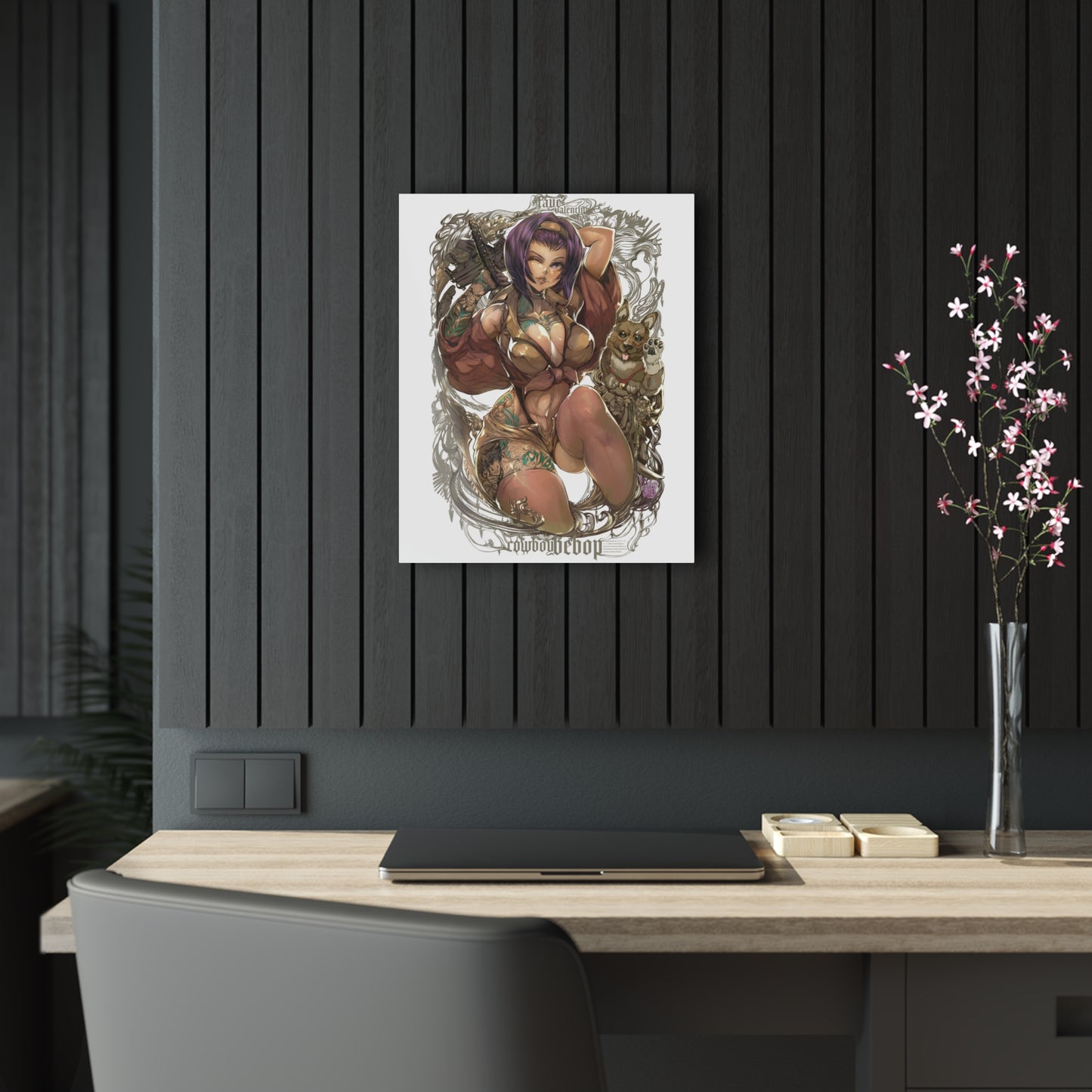 Cowboy Bebop - Faye Valentine - Fine Art Acrylic