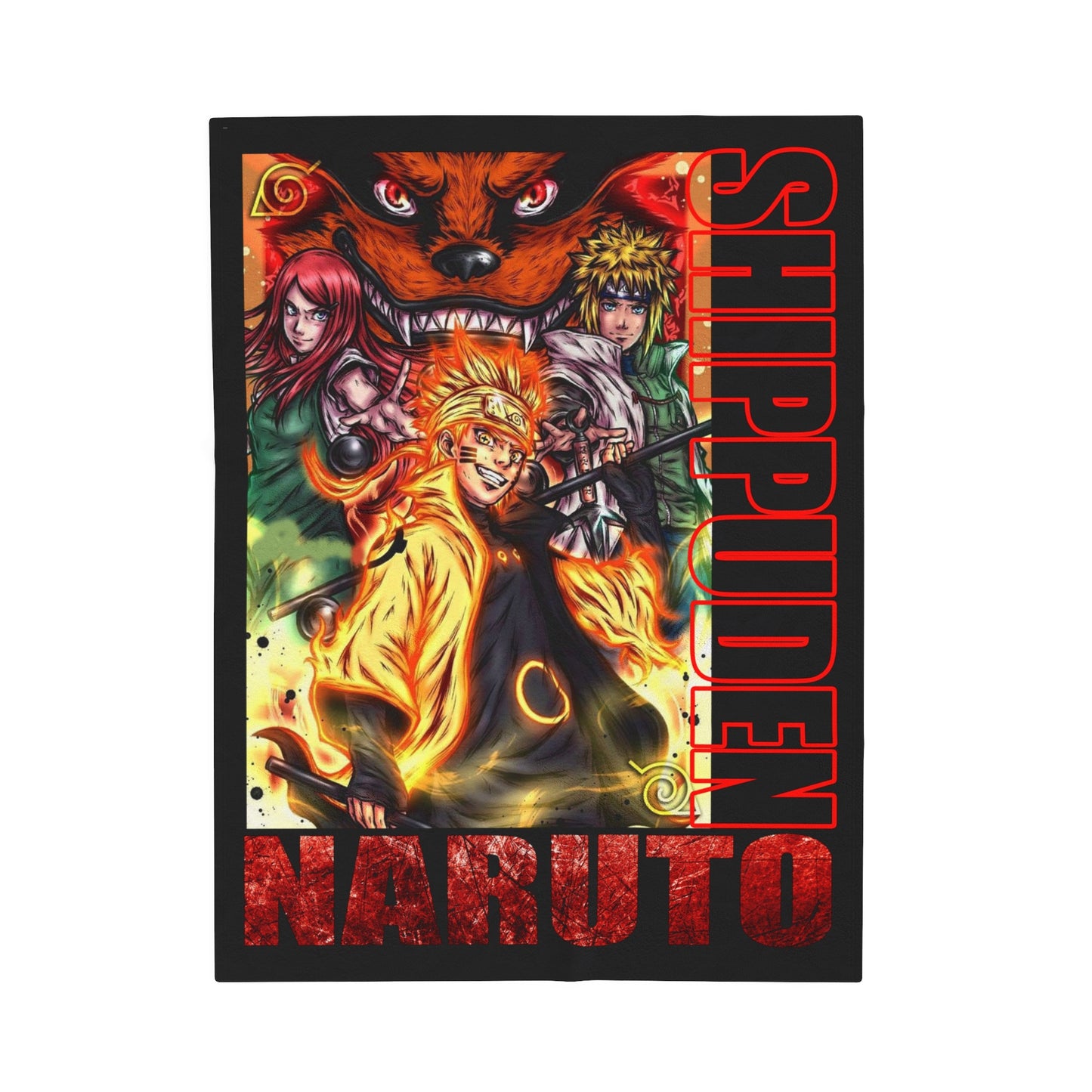 Naruto - Velveteen Plush Blanket