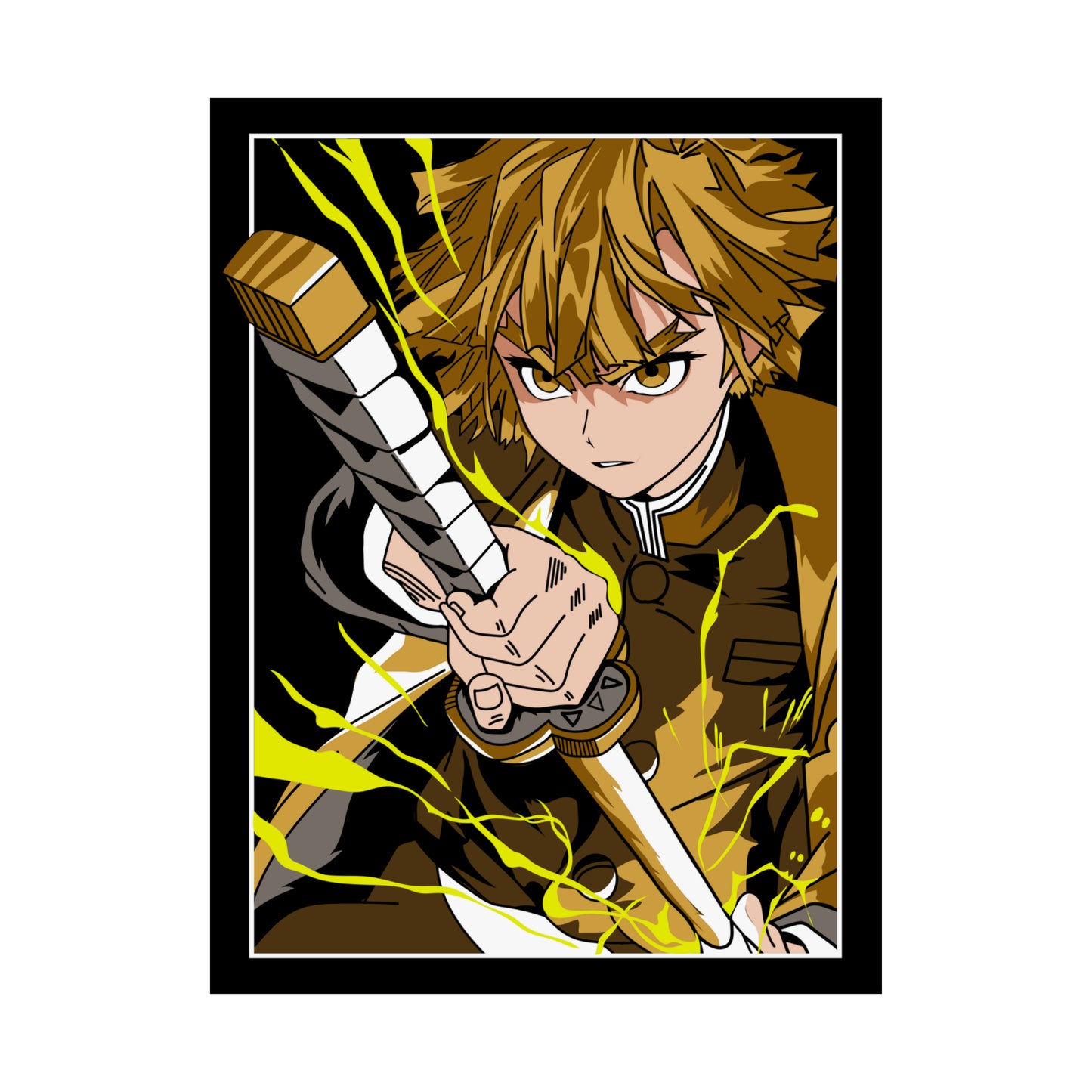 Demon Slayer - Zenitsu - Poster