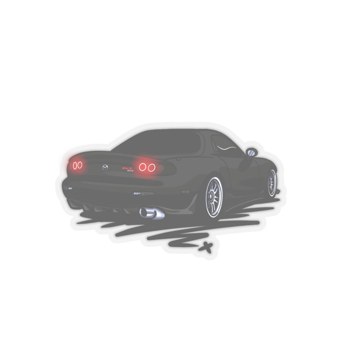 Sxetched X r0cean11 - 1993 Mazda RX7 - Sticker