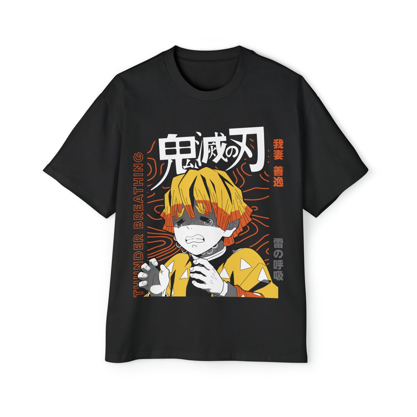 Demon Slayer - Zenitsu - Heavy Oversized Tee