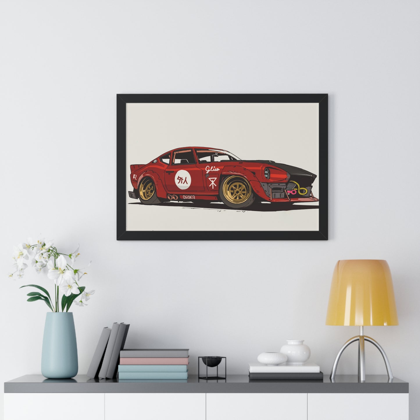 Anime '82 - Datsun - Framed Poster