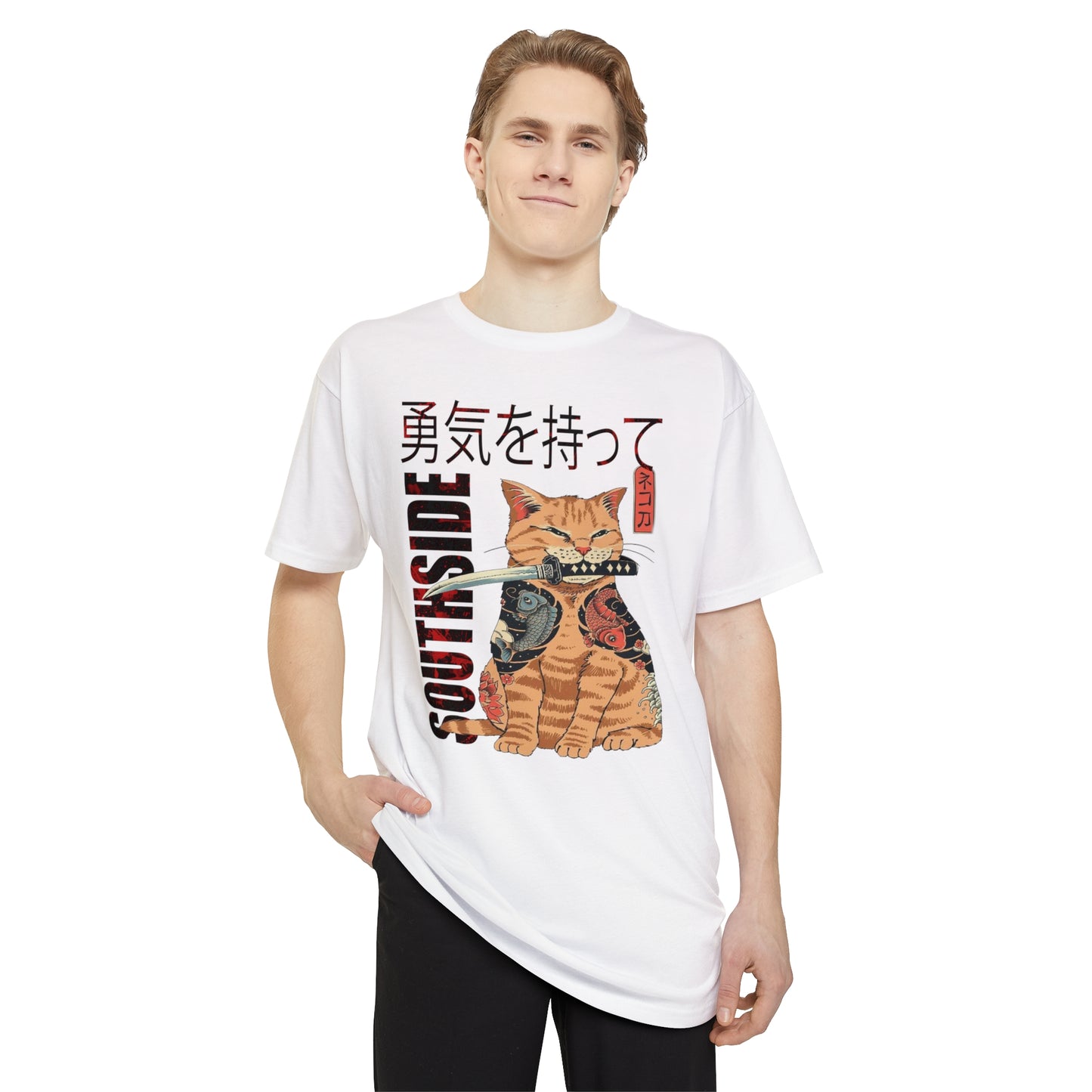 One Piece - Southside - Long Body Urban Tee