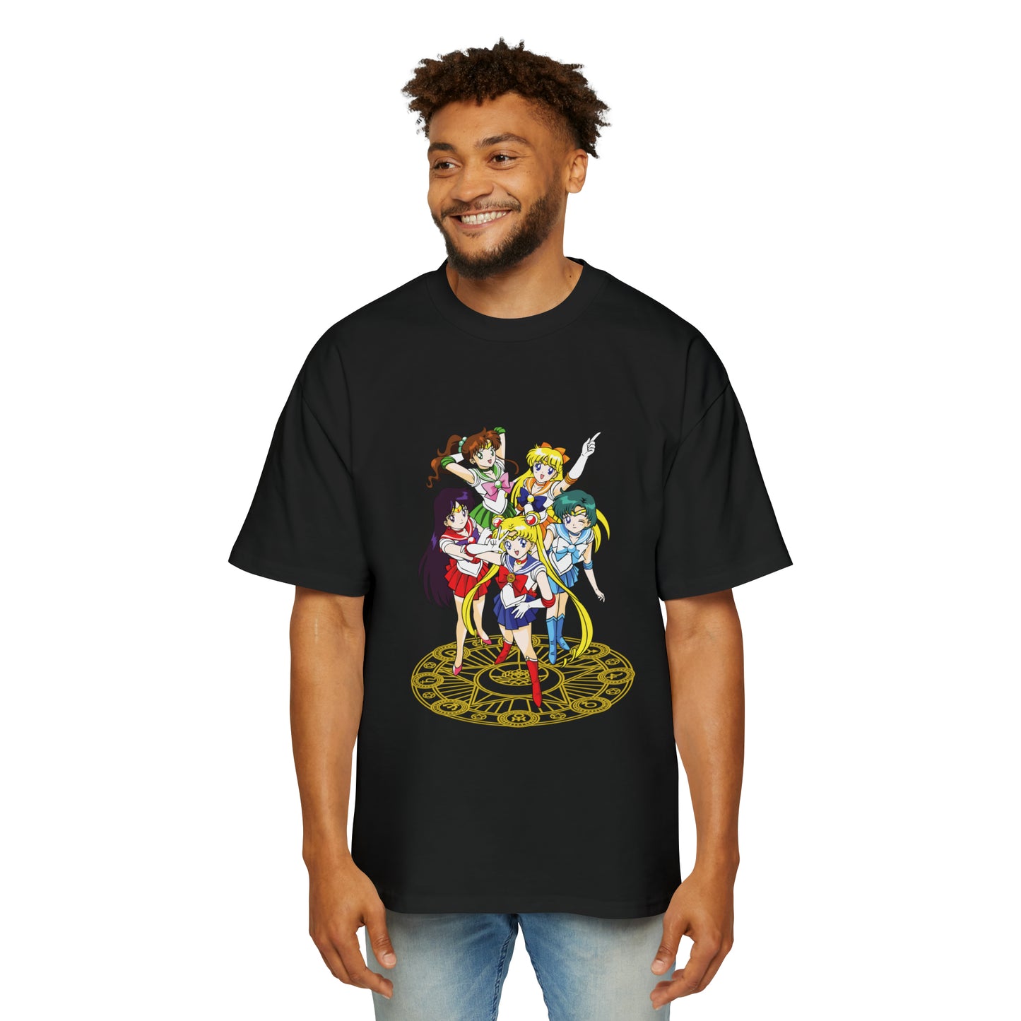 Sailor Moon - Squad - Heavy Oversized Tee