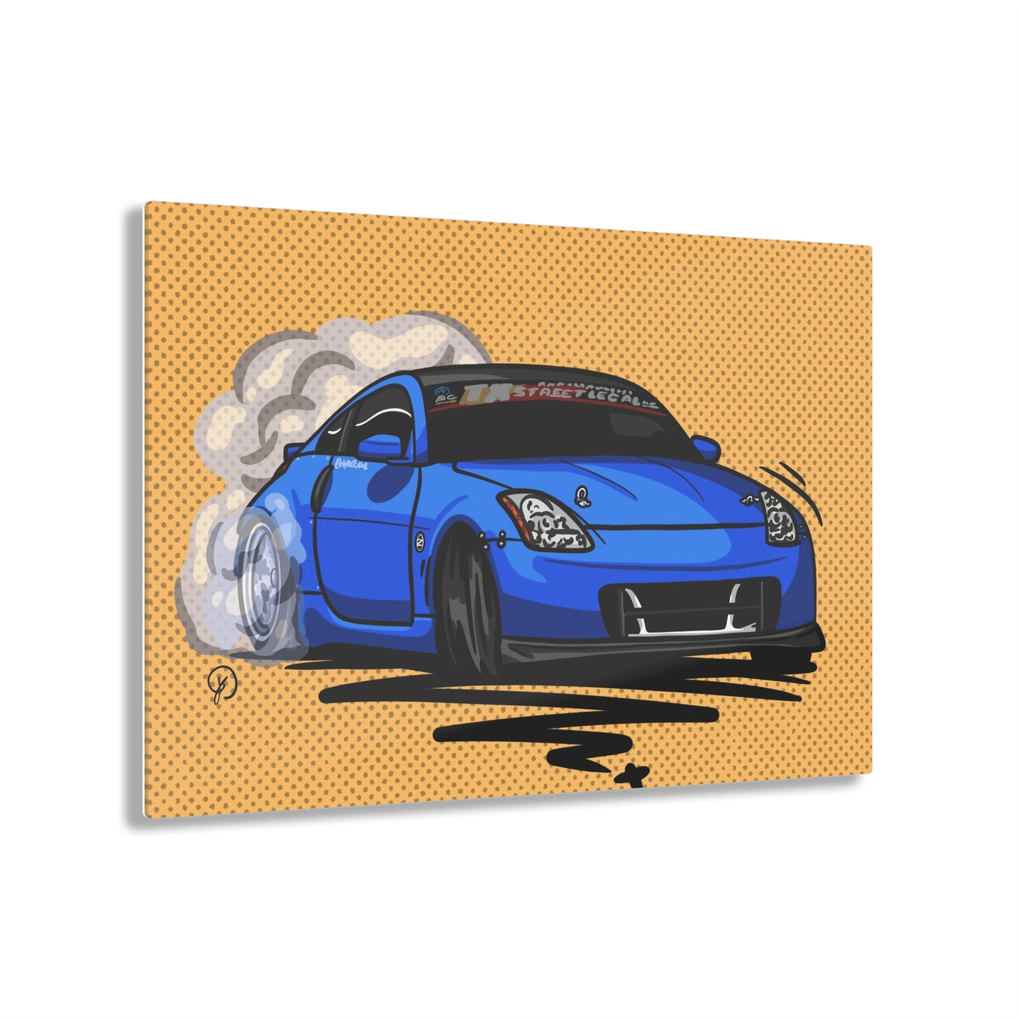 Sxetched X r0cean11 - 2006 Nissan 350z - Acrylic Print