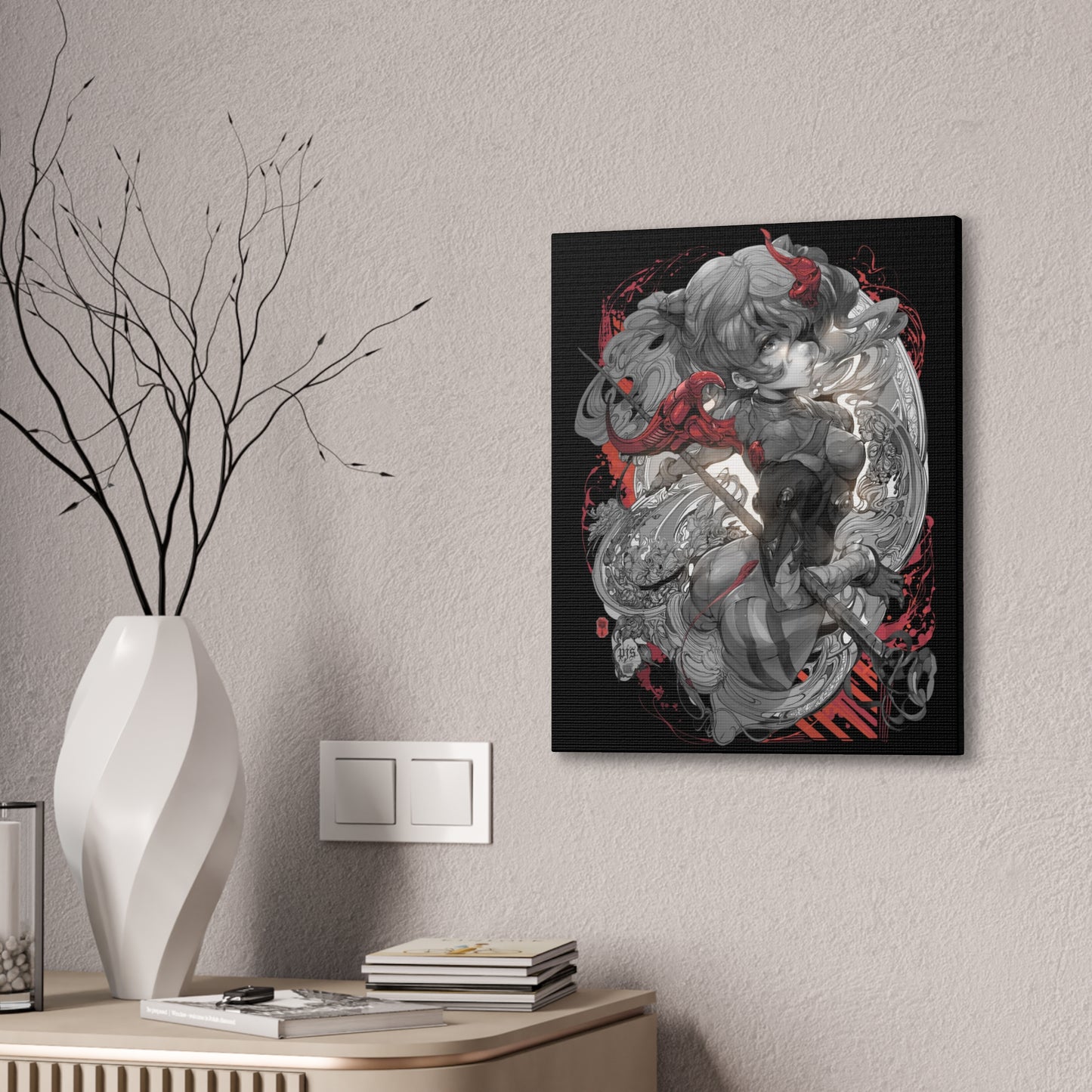 Evangelion - Asuka - Fine Art Canvas