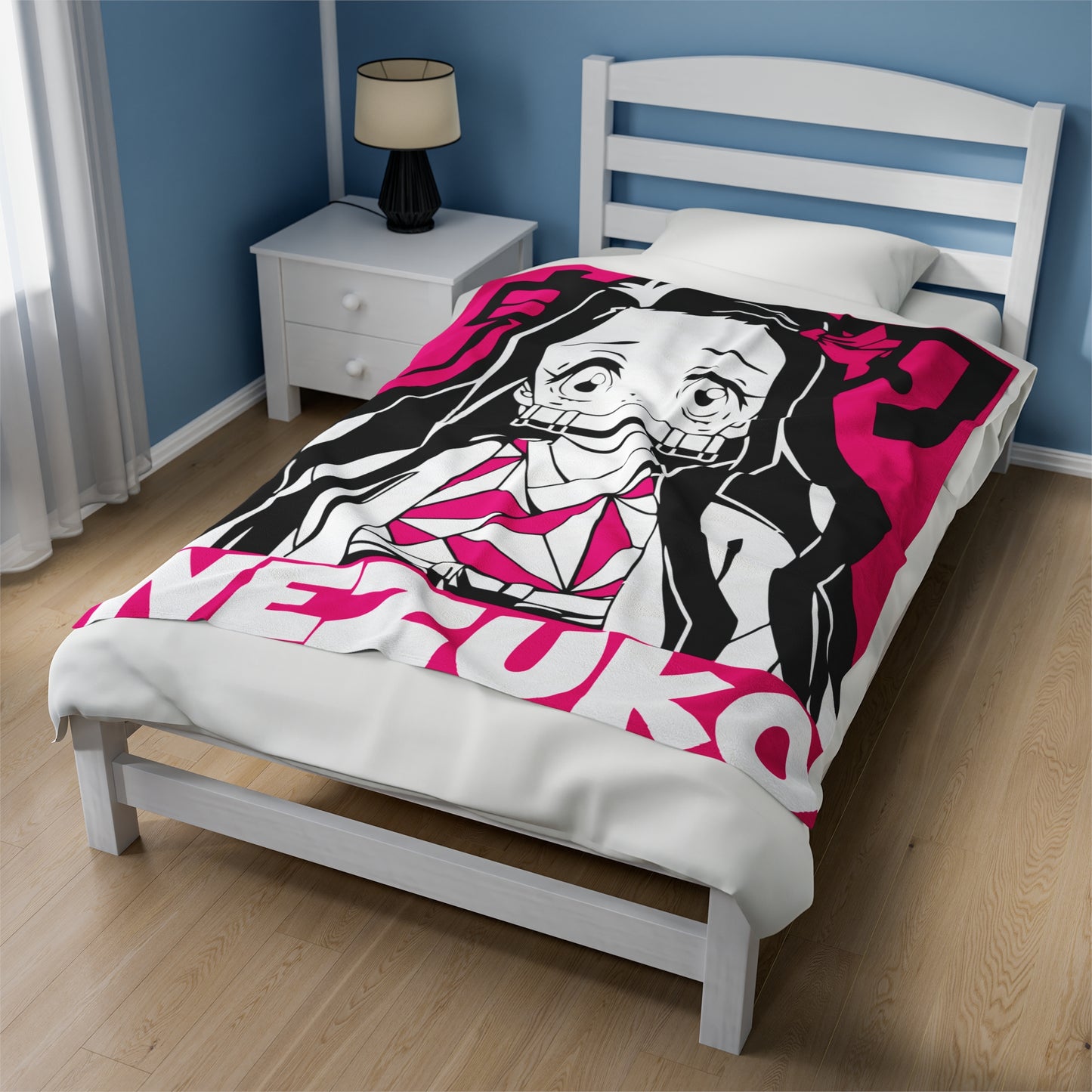 Demon Slayer - Nezuko - Velveteen Plush Blanket