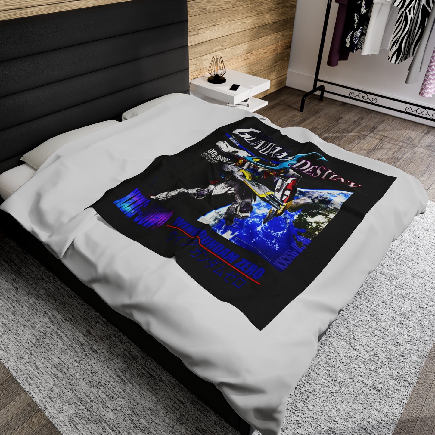 Gundam - Destiny - Velveteen Plush Blanket