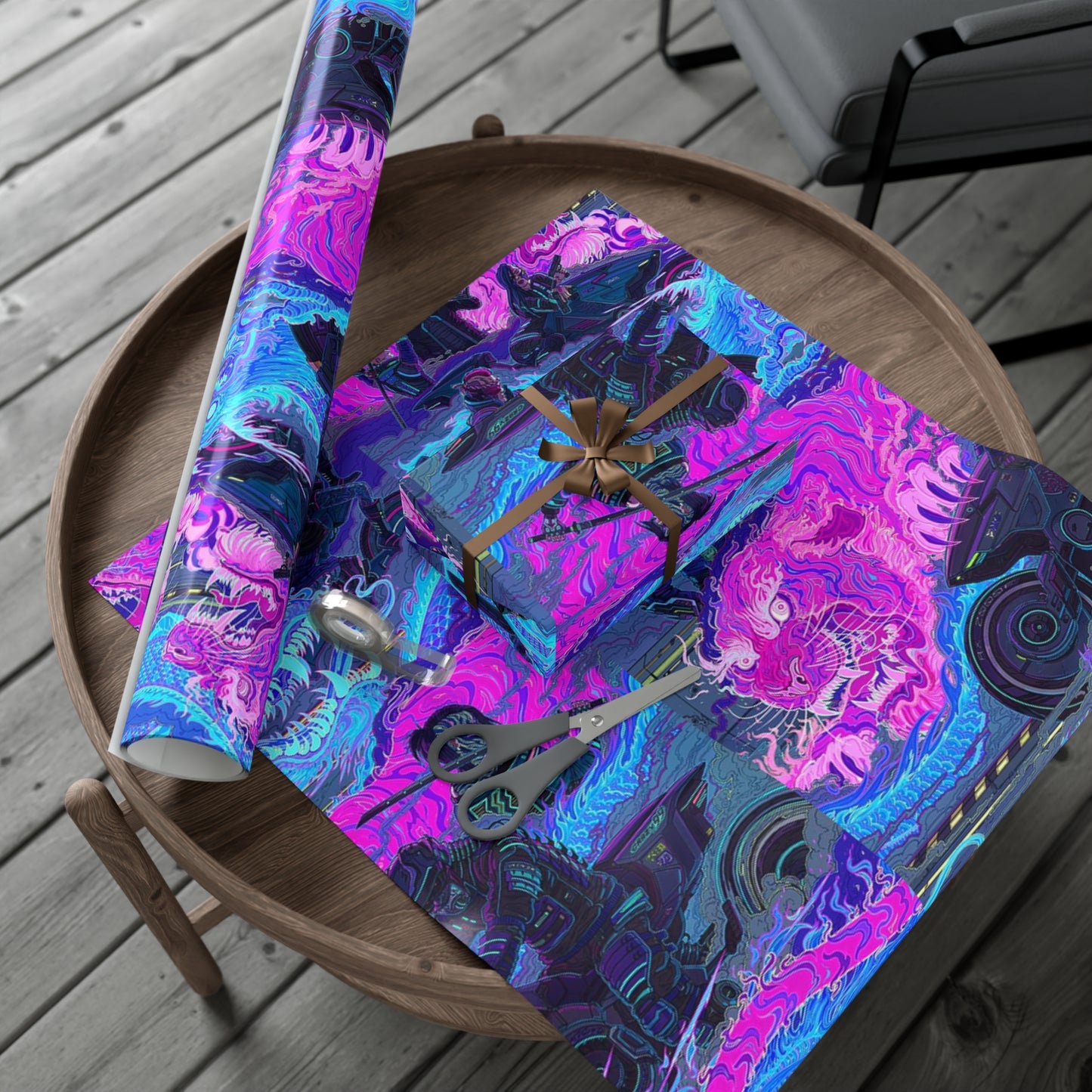 Cyberpunk - Vaporwave - Gift Wrap