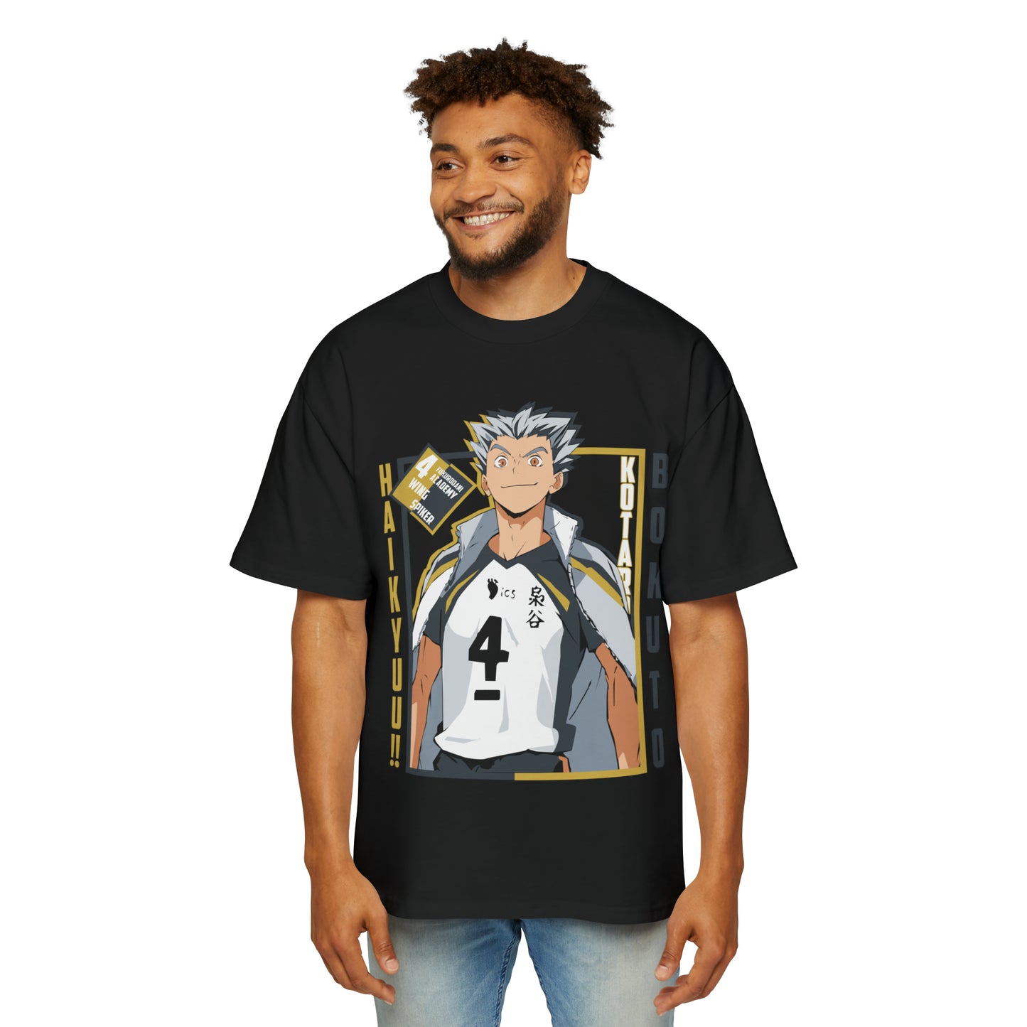 Haikyuu - Wing Spiker - Heavy Oversized Tee