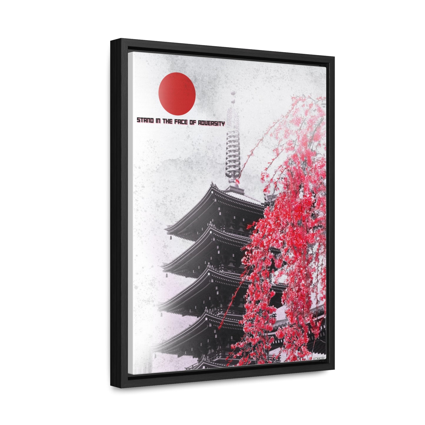 Stand In the Face of Adversity Canvas