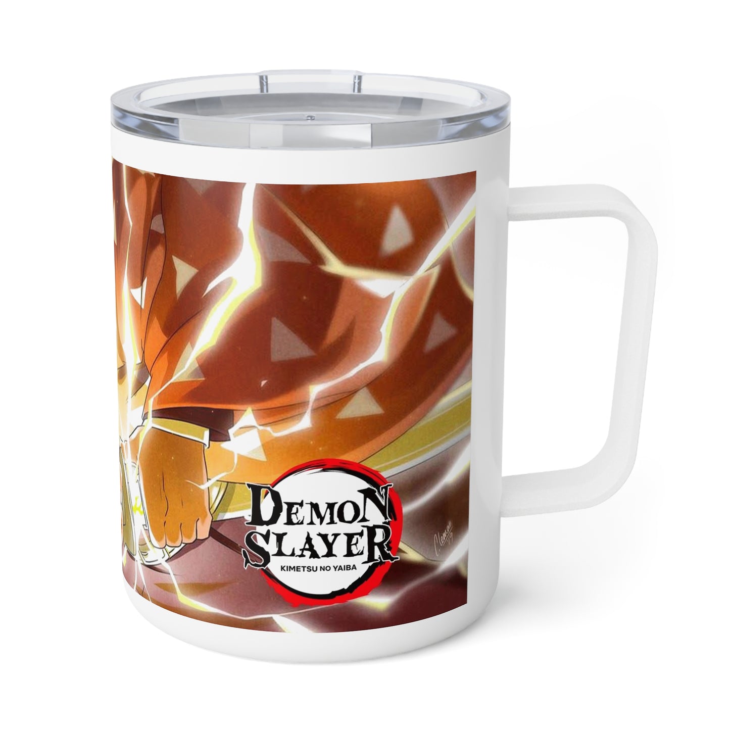 Demon Slayer - Zenitsu - Insulated Coffee Mug, 10oz
