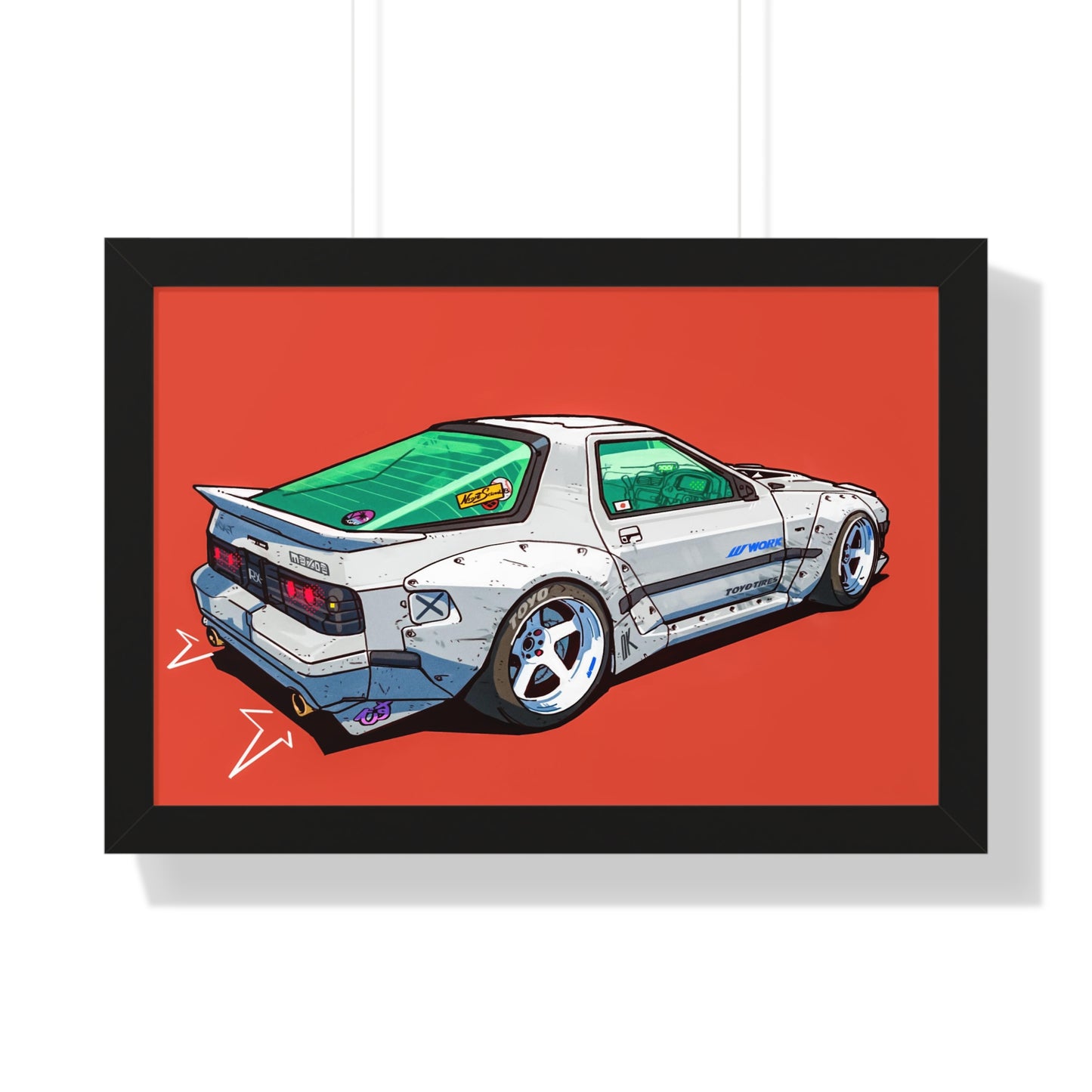 Anime '82 - RX3 - Framed Poster