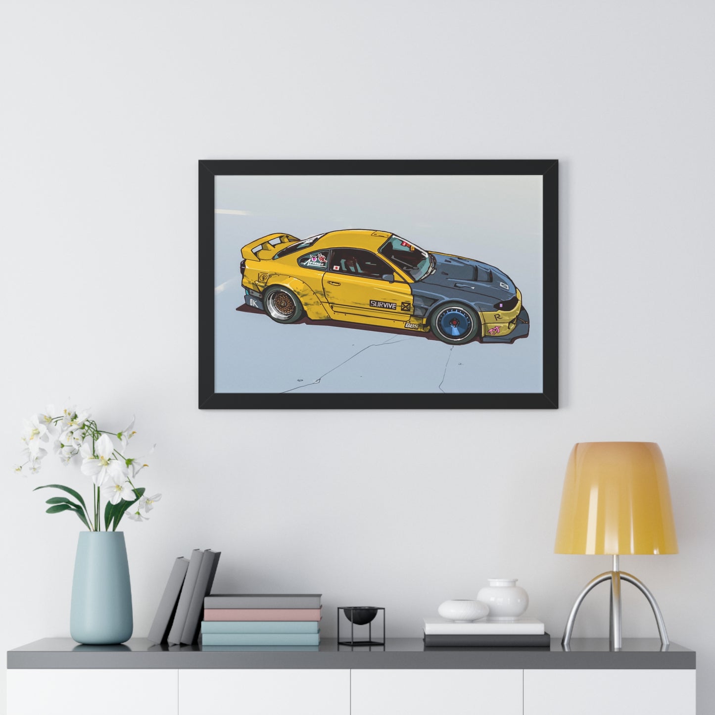 Anime '82 - Nissan - Framed Poster