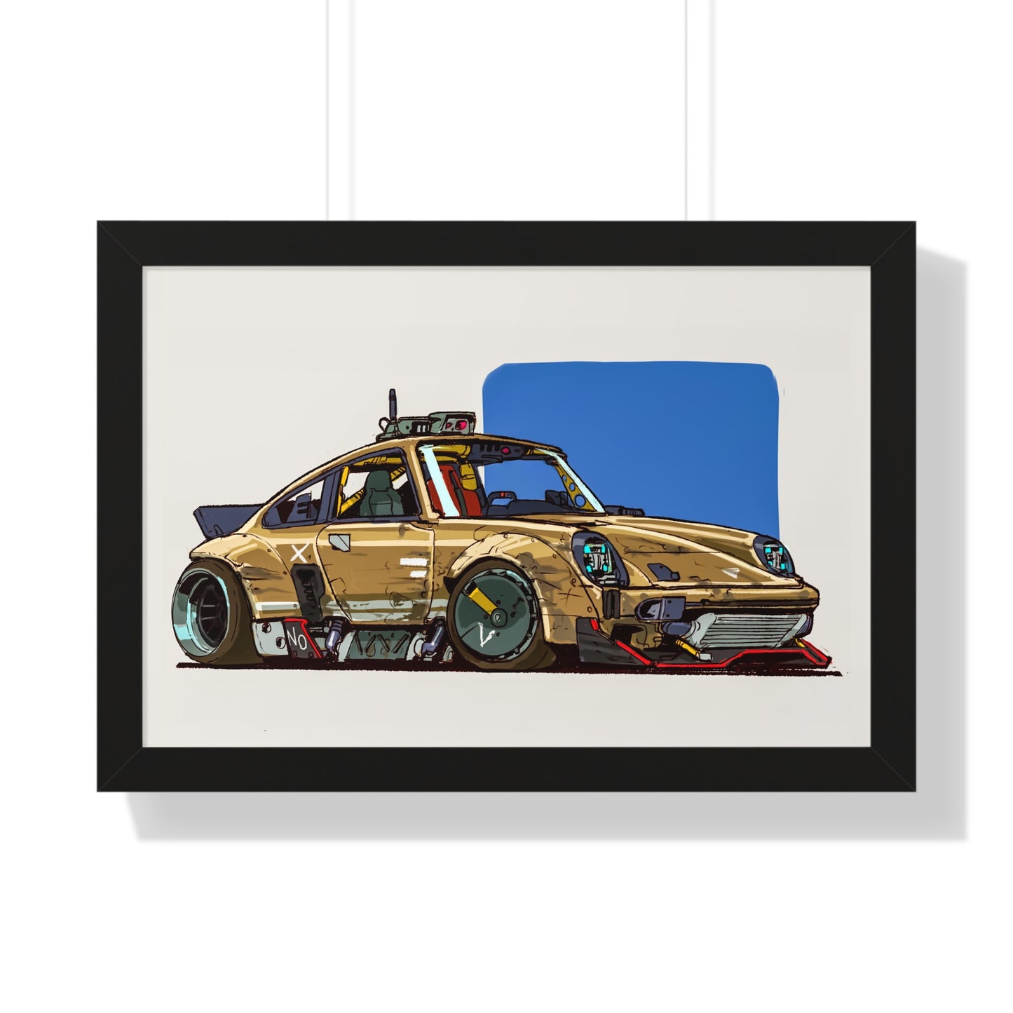 Anime '82 - Broken - Framed Poster