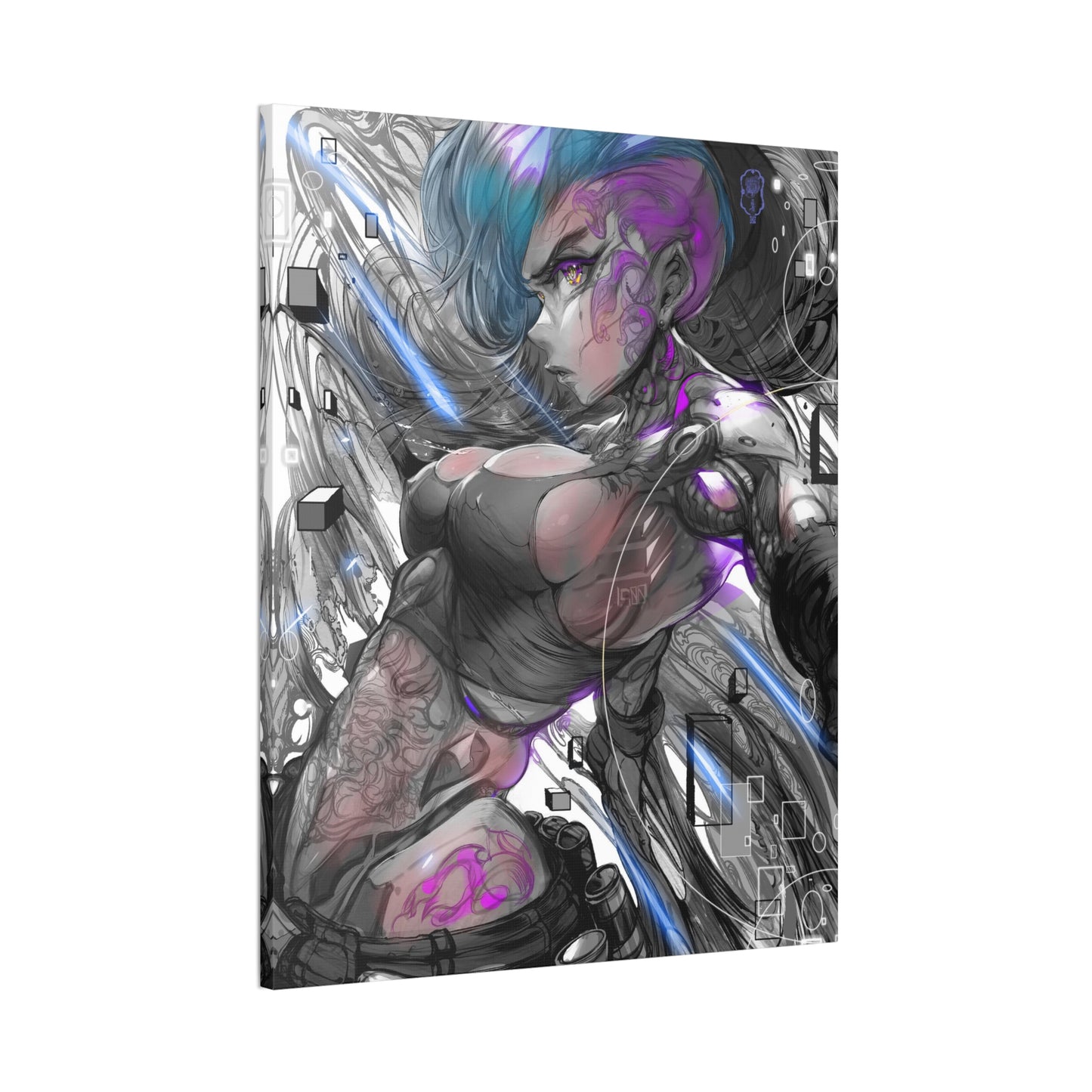 Cyberpunk 2077 - Fine Art Canvas