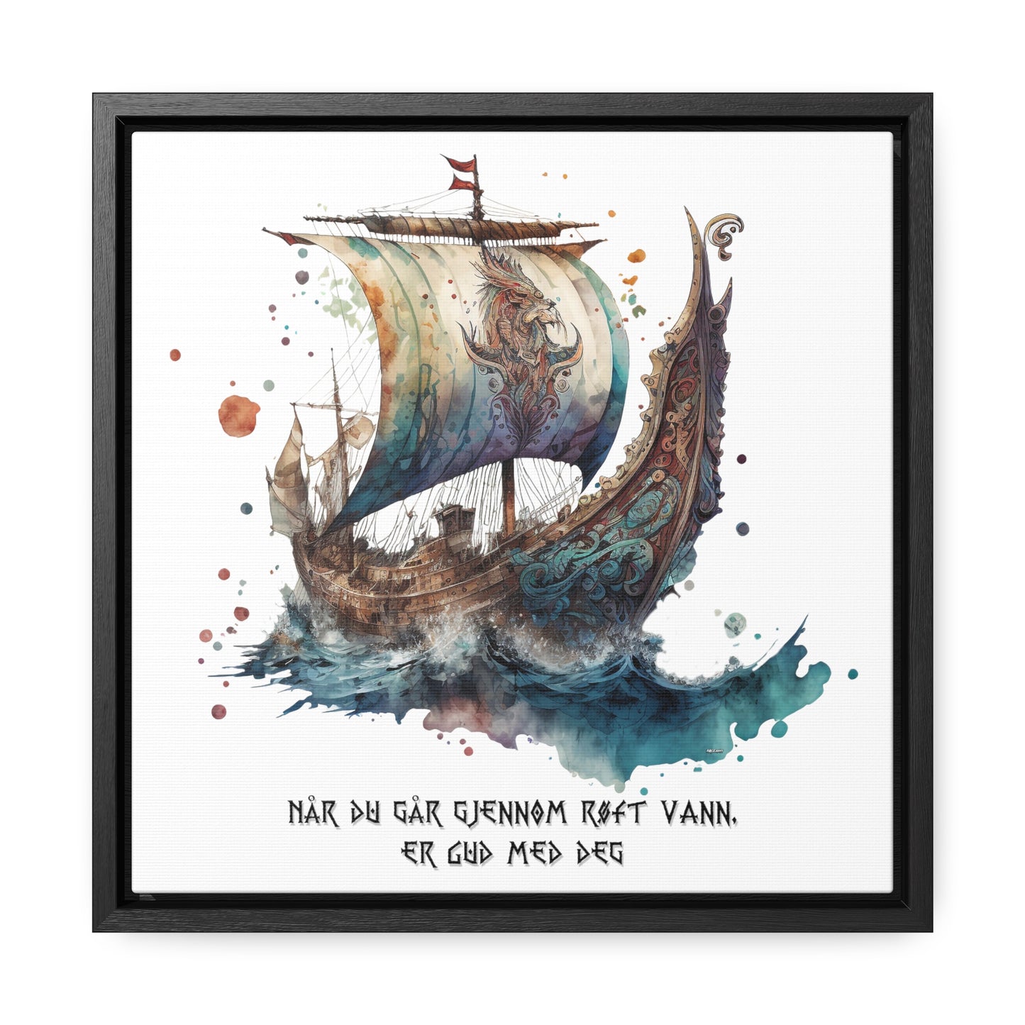 Rough Waters Canvas