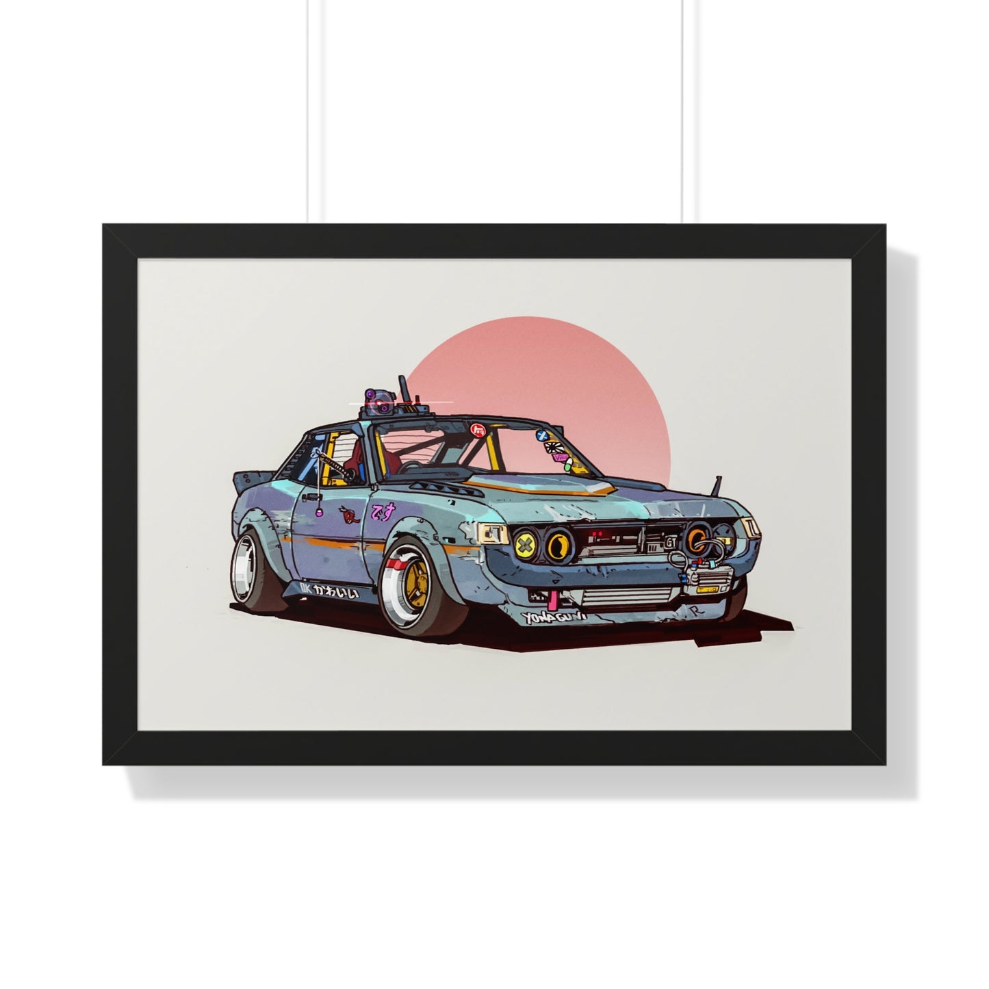 Anime '82 - Celica - Framed Poster