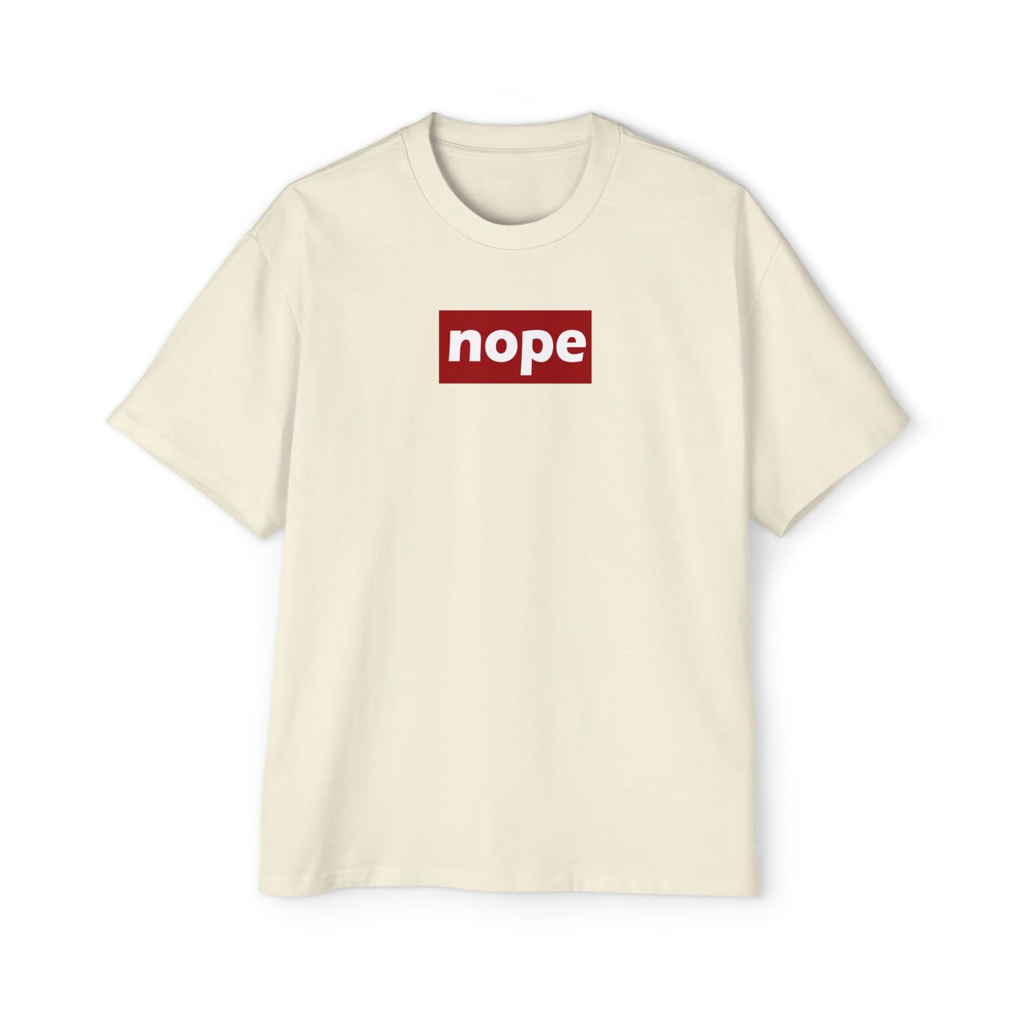 r0cean11 - NOPE - Heavy Oversized Tee