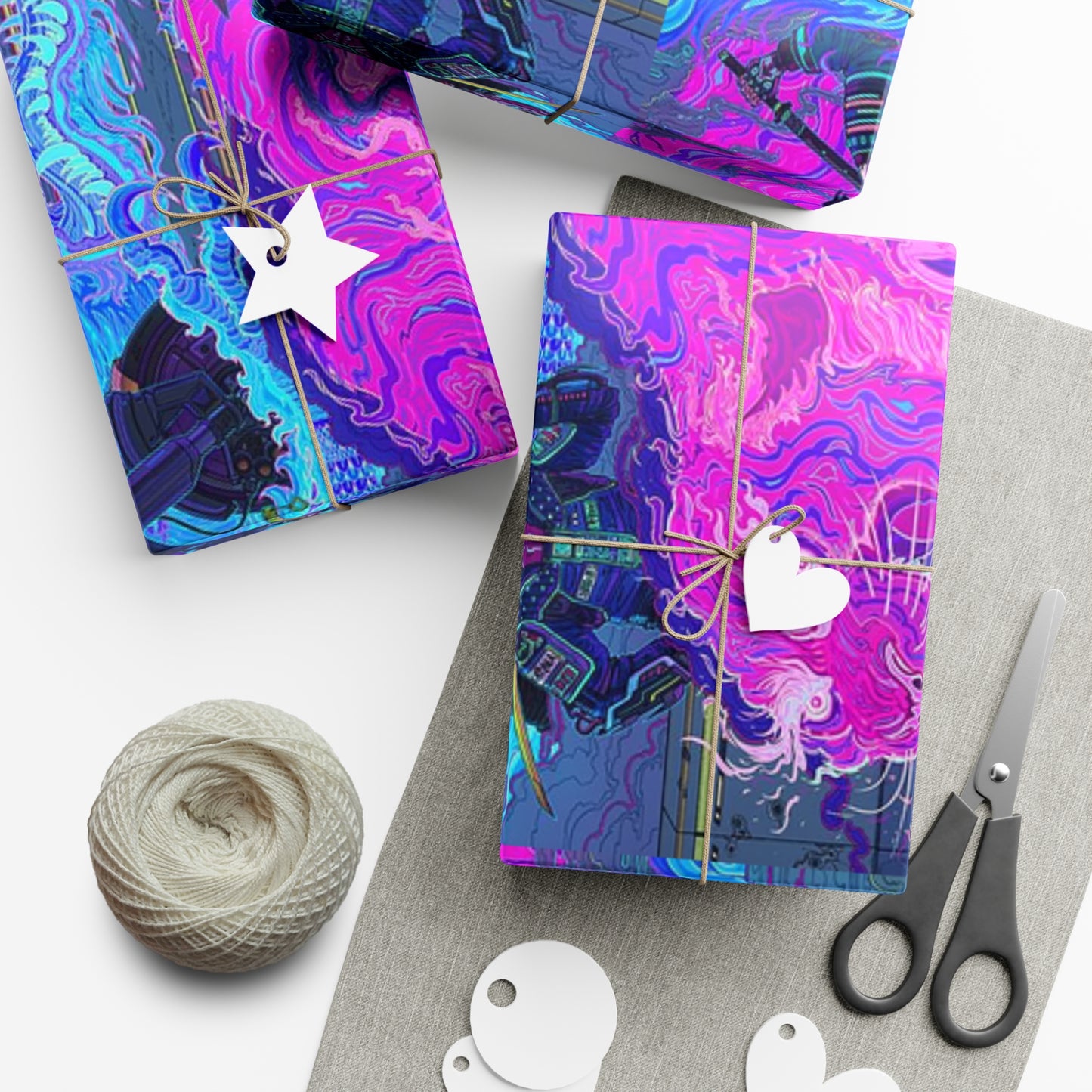 Cyberpunk - Vaporwave - Gift Wrap