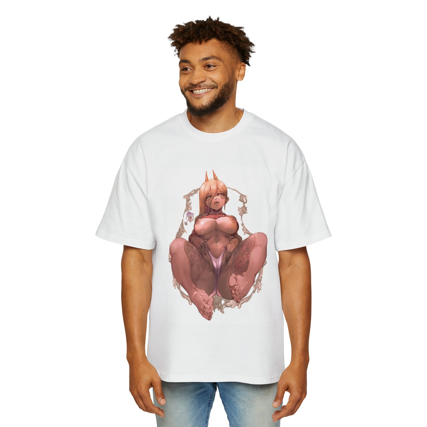 Darling in the Franxx - Zero Two Spicy - Heavy Oversized Tee