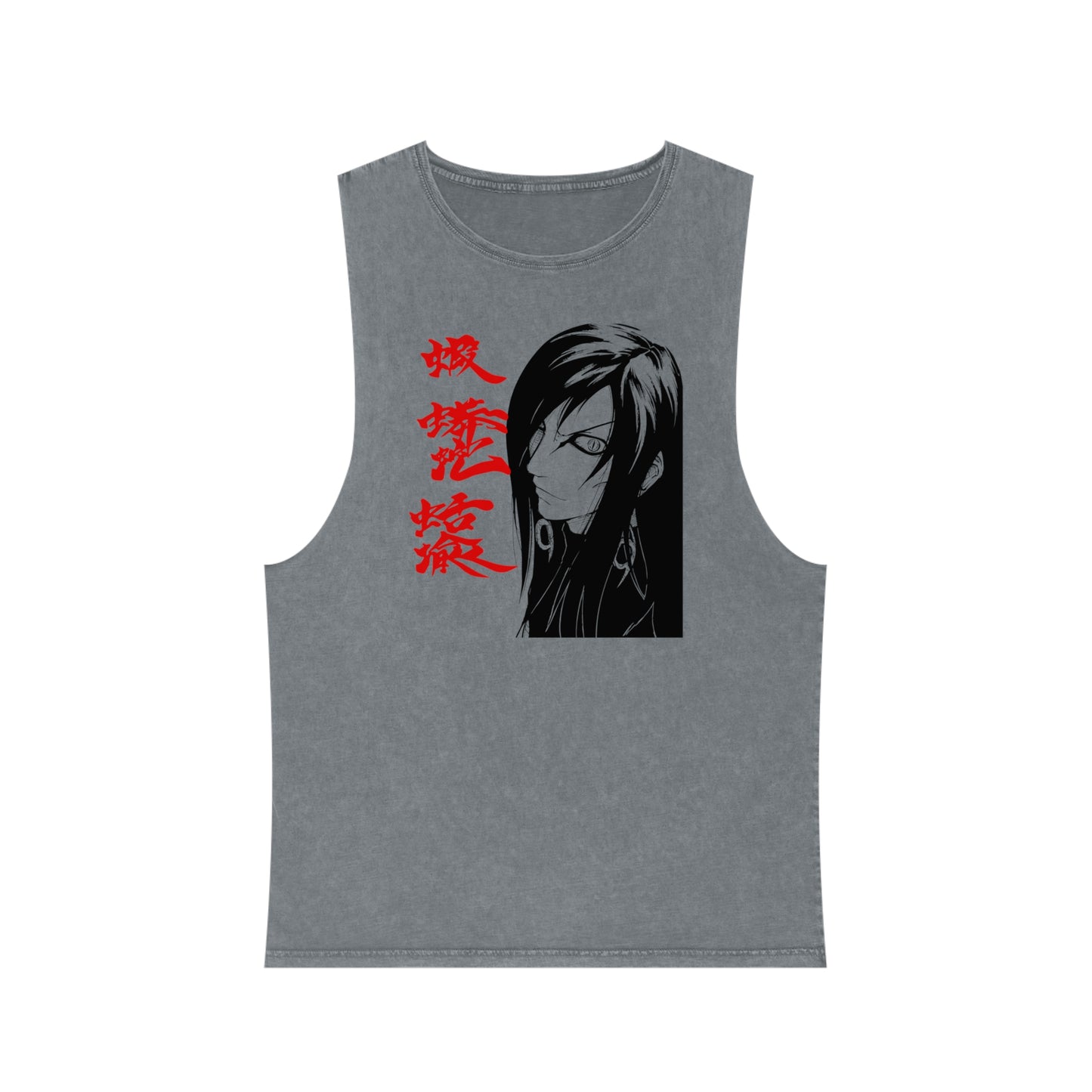 Naruto - Orochimaru - Stonewash Tank Top