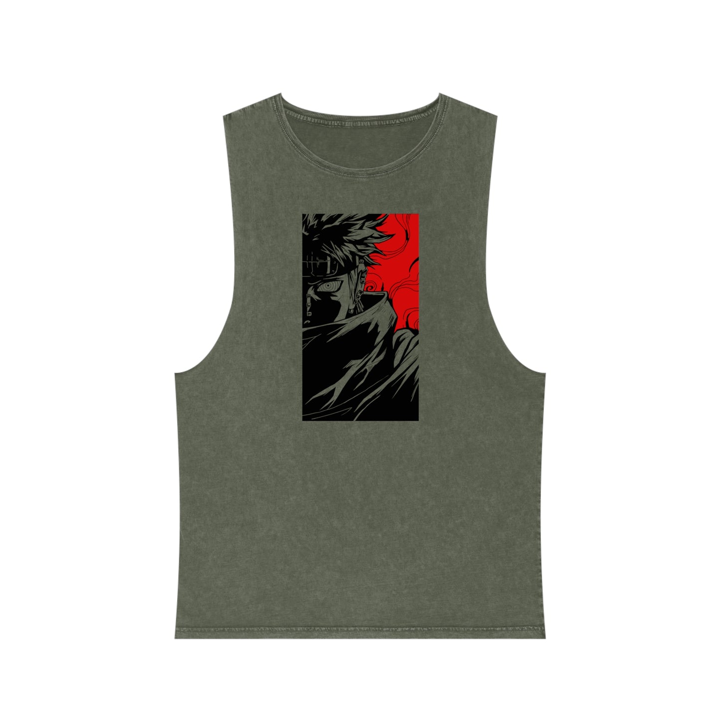 Naruto - Pain - Stonewash Tank Top