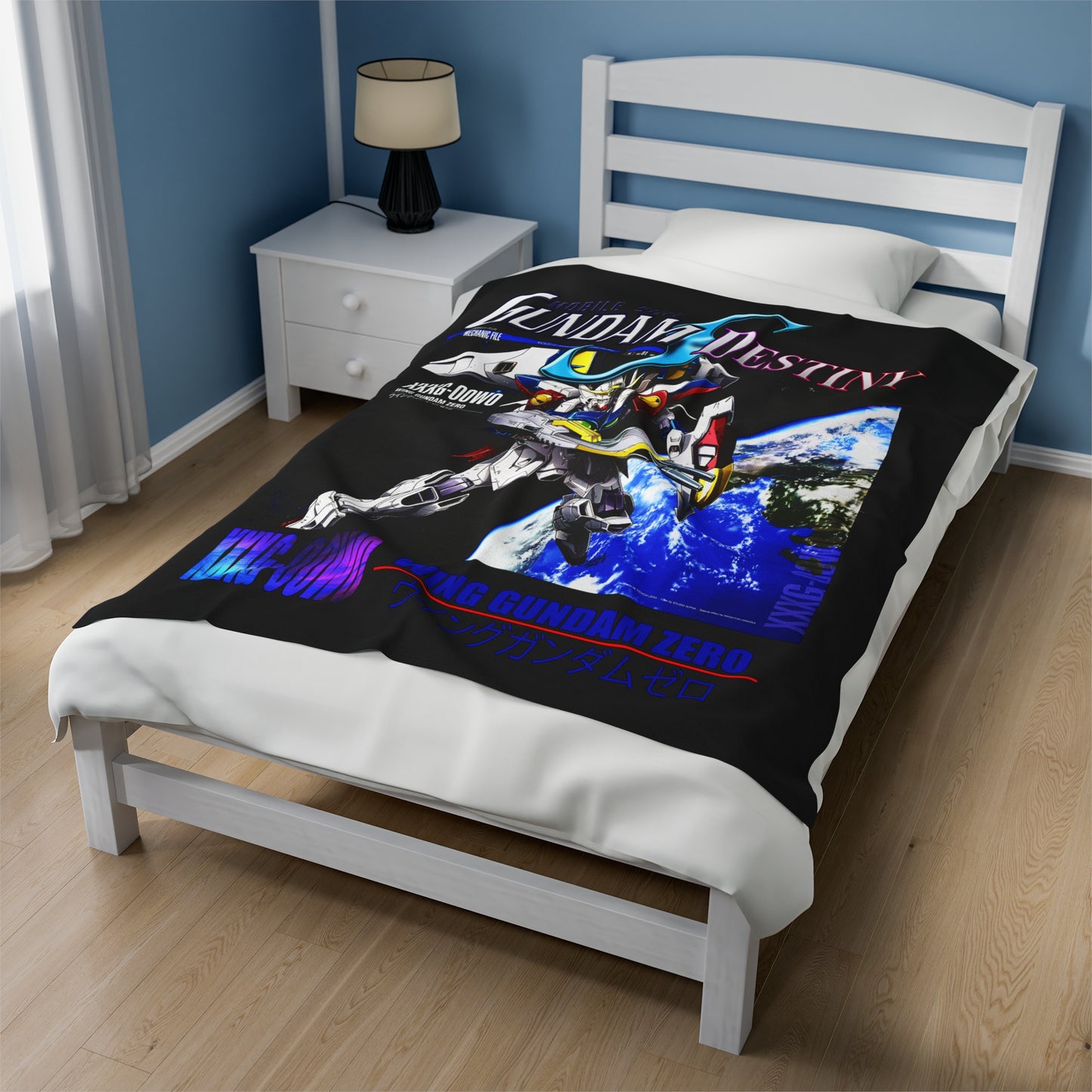 Gundam - Destiny - Velveteen Plush Blanket