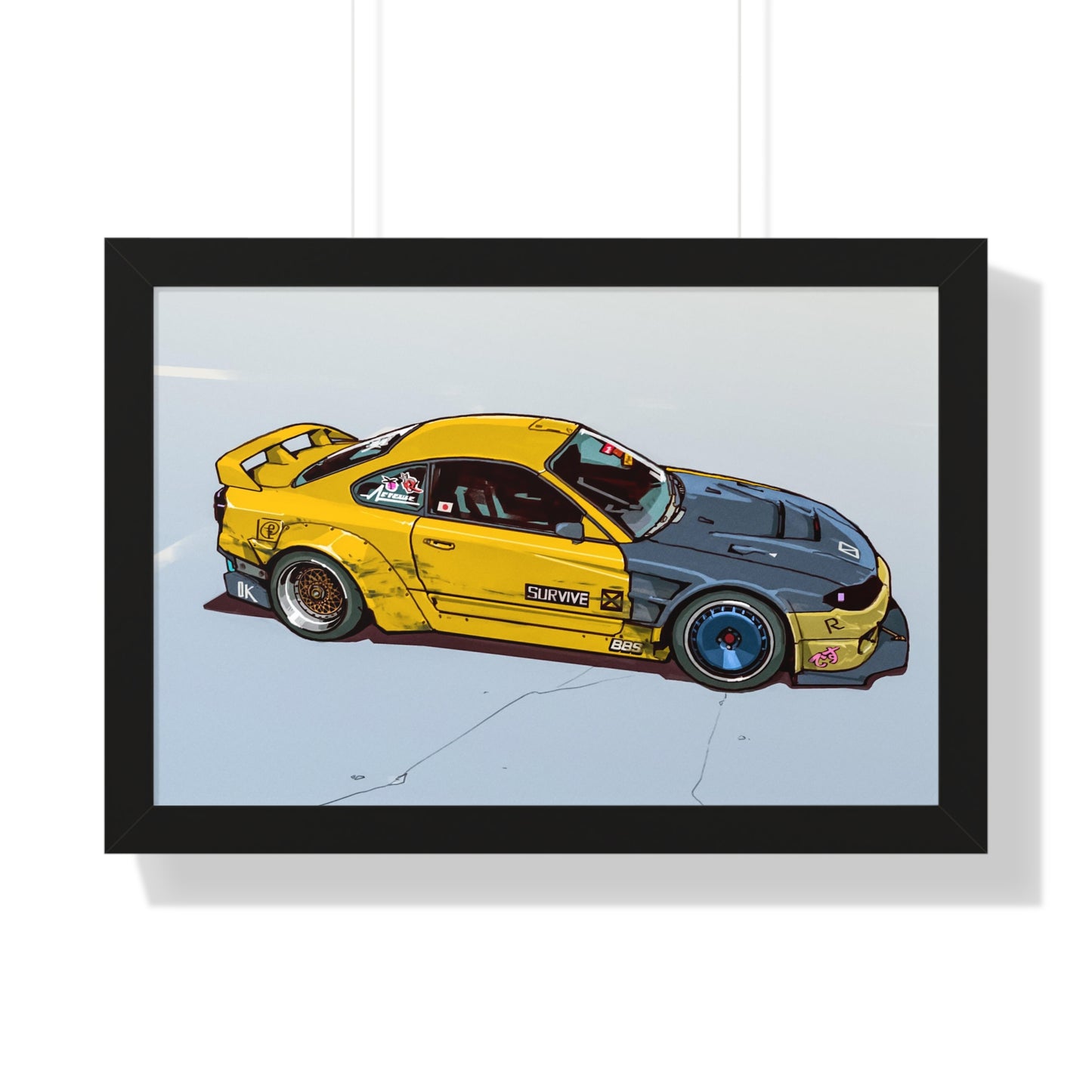 Anime '82 - Nissan - Framed Poster