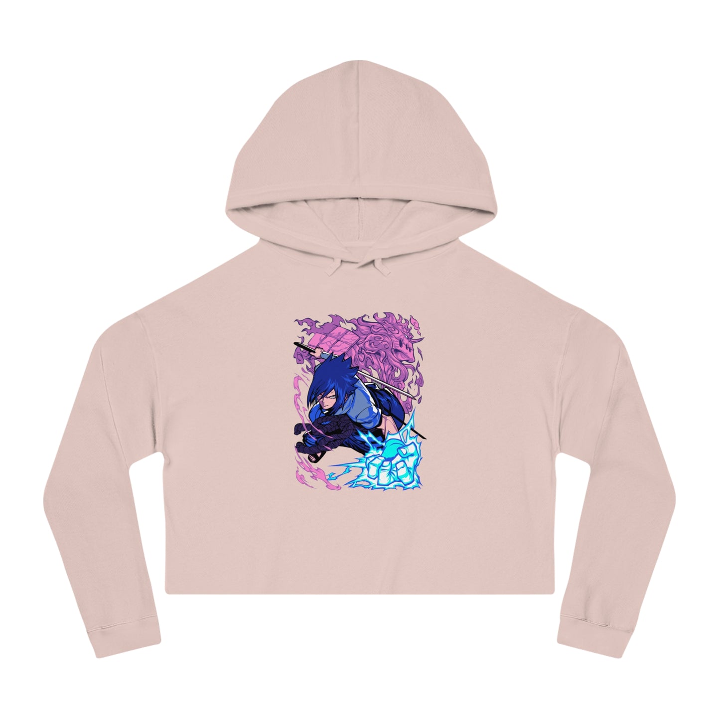 Naruto - Sasuke - Women’s Cropped Hoodie