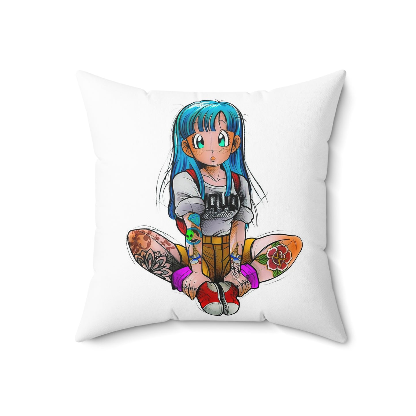 Dragon Ball - Bulma - Square Pillow
