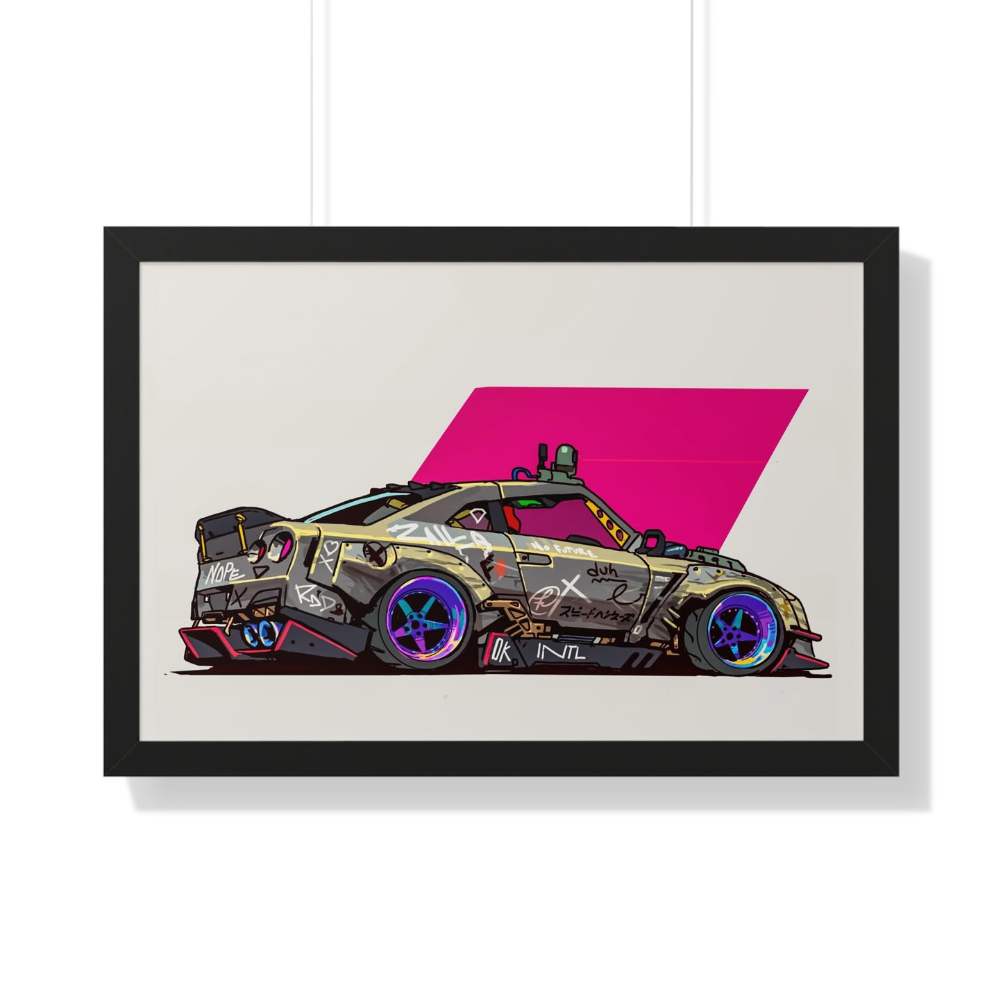 Anime '82 - R35 - Framed Poster