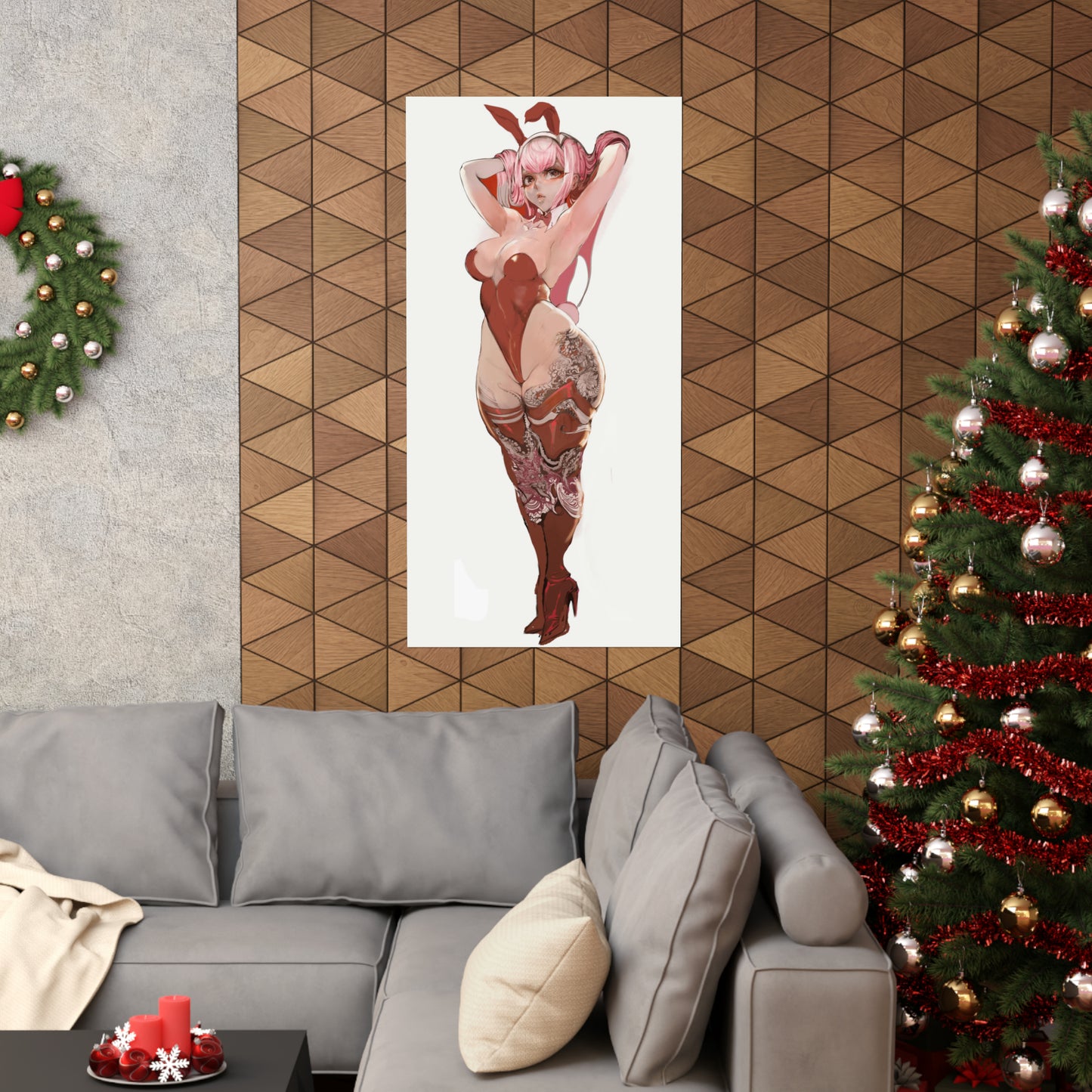 Darling in the Franxx - Zero Two Play Bunny - Fine Art Poster