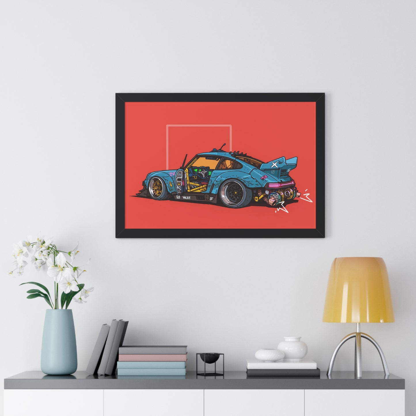 Anime '82 - Turbo - Framed Poster