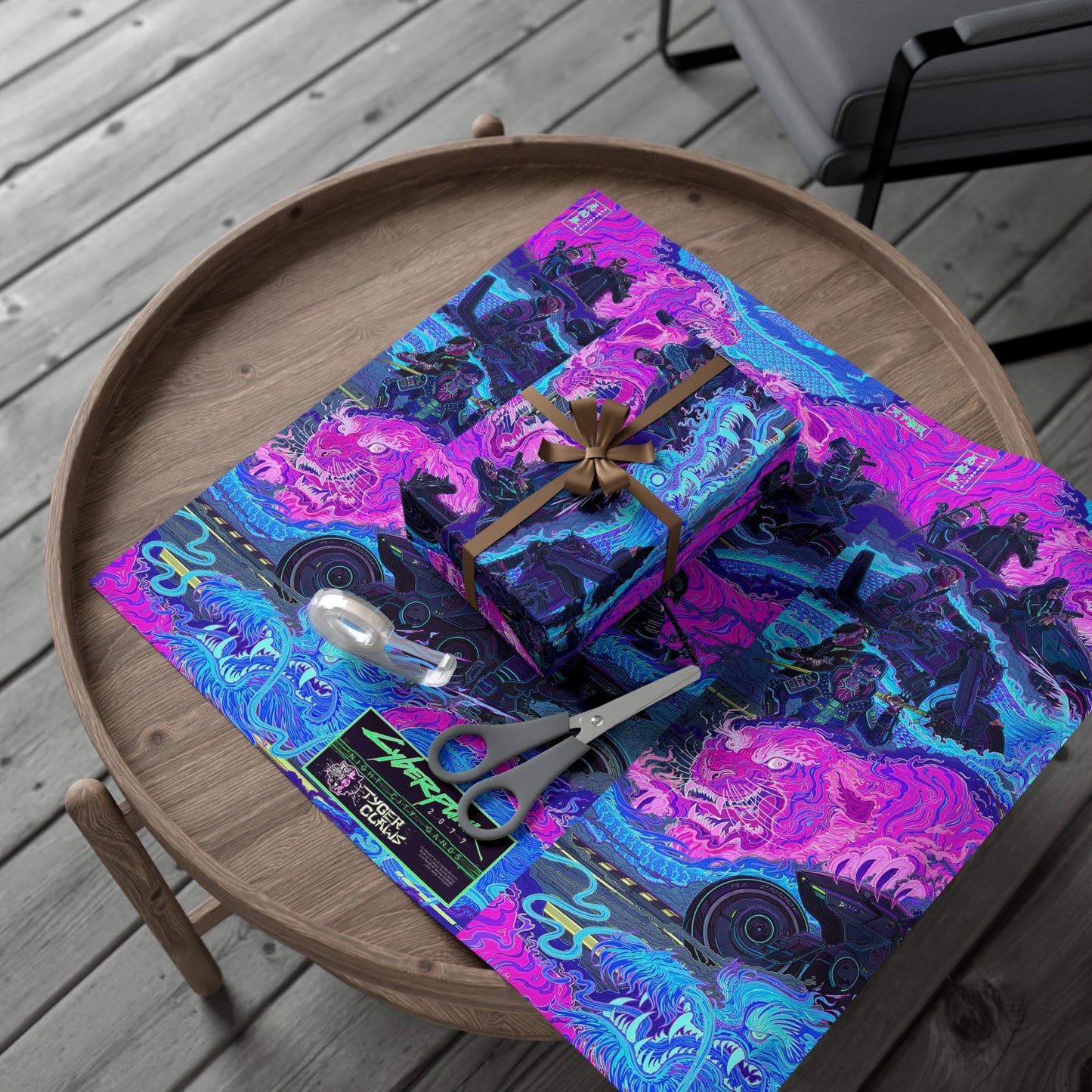 Cyberpunk - Vaporwave - Gift Wrap