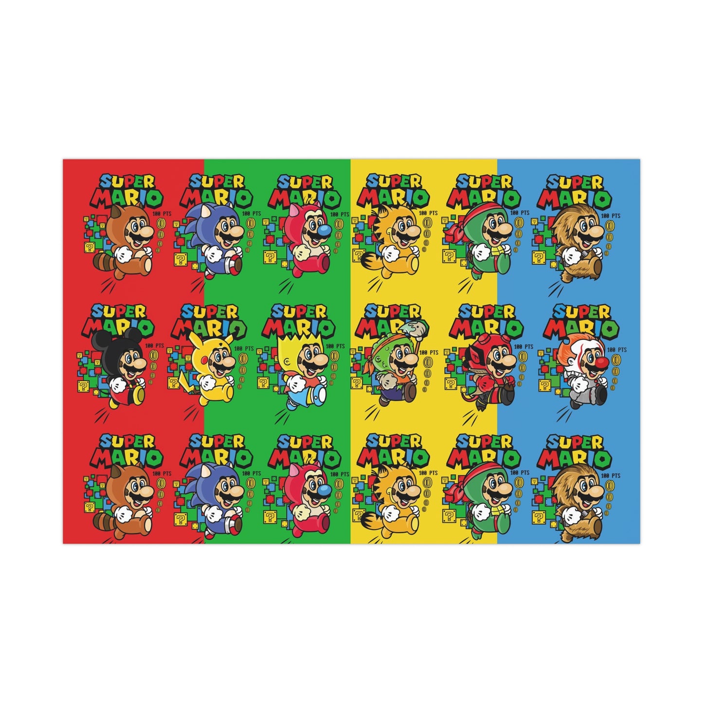 Mario - Pop Culture Powers - Wrapping Paper