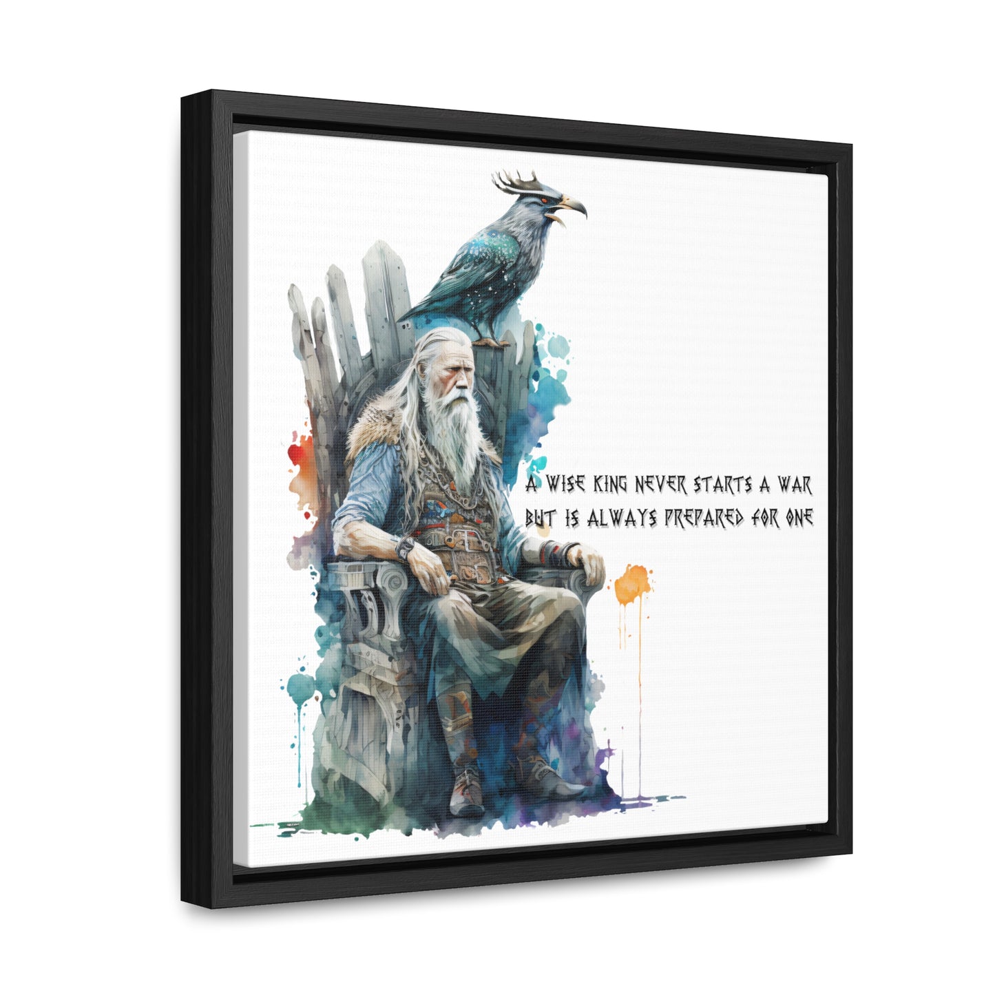 A Wise King Canvas