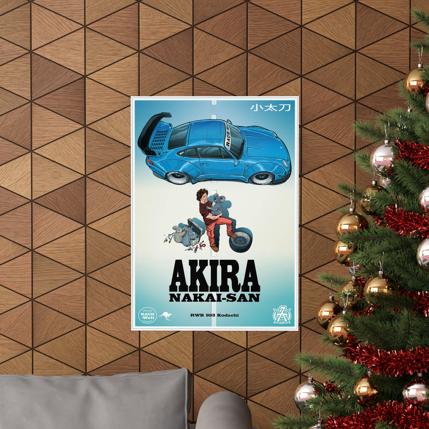 Anime '82 - Akira Nakai-San - RWB 993 Kodachi - Matte Poster