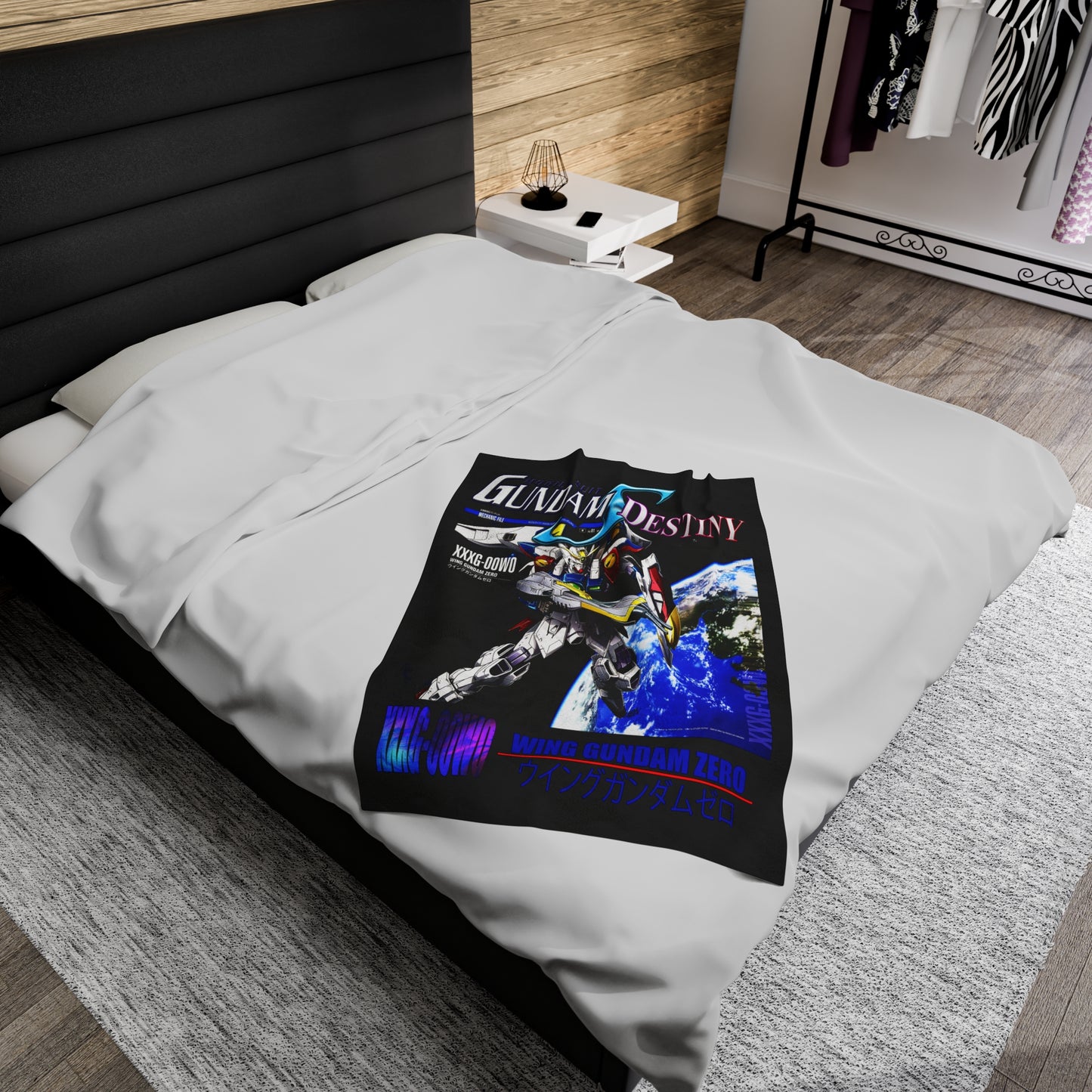 Gundam - Destiny - Velveteen Plush Blanket