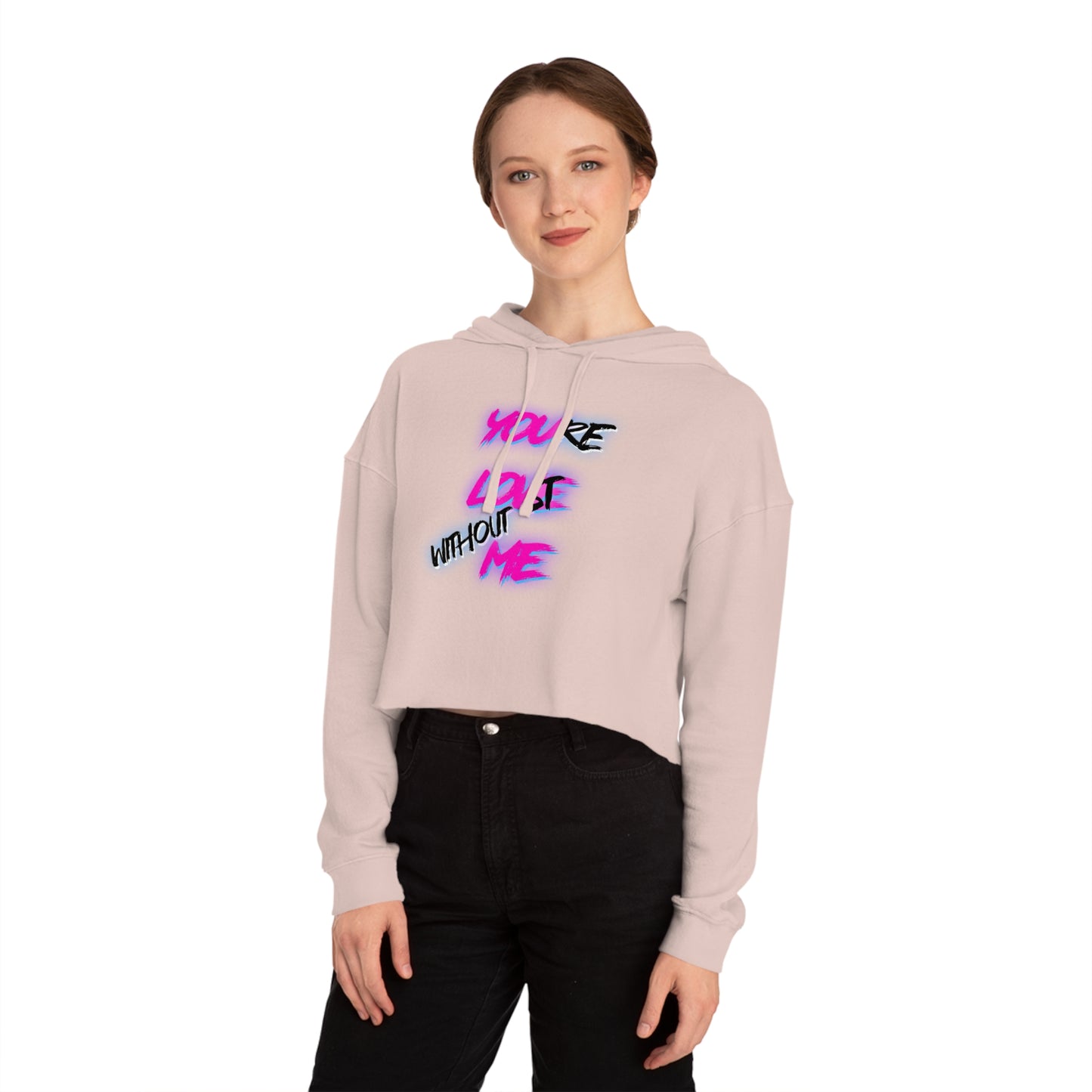 r0cean11 - You Love Me - Womens Cropped Hoodie