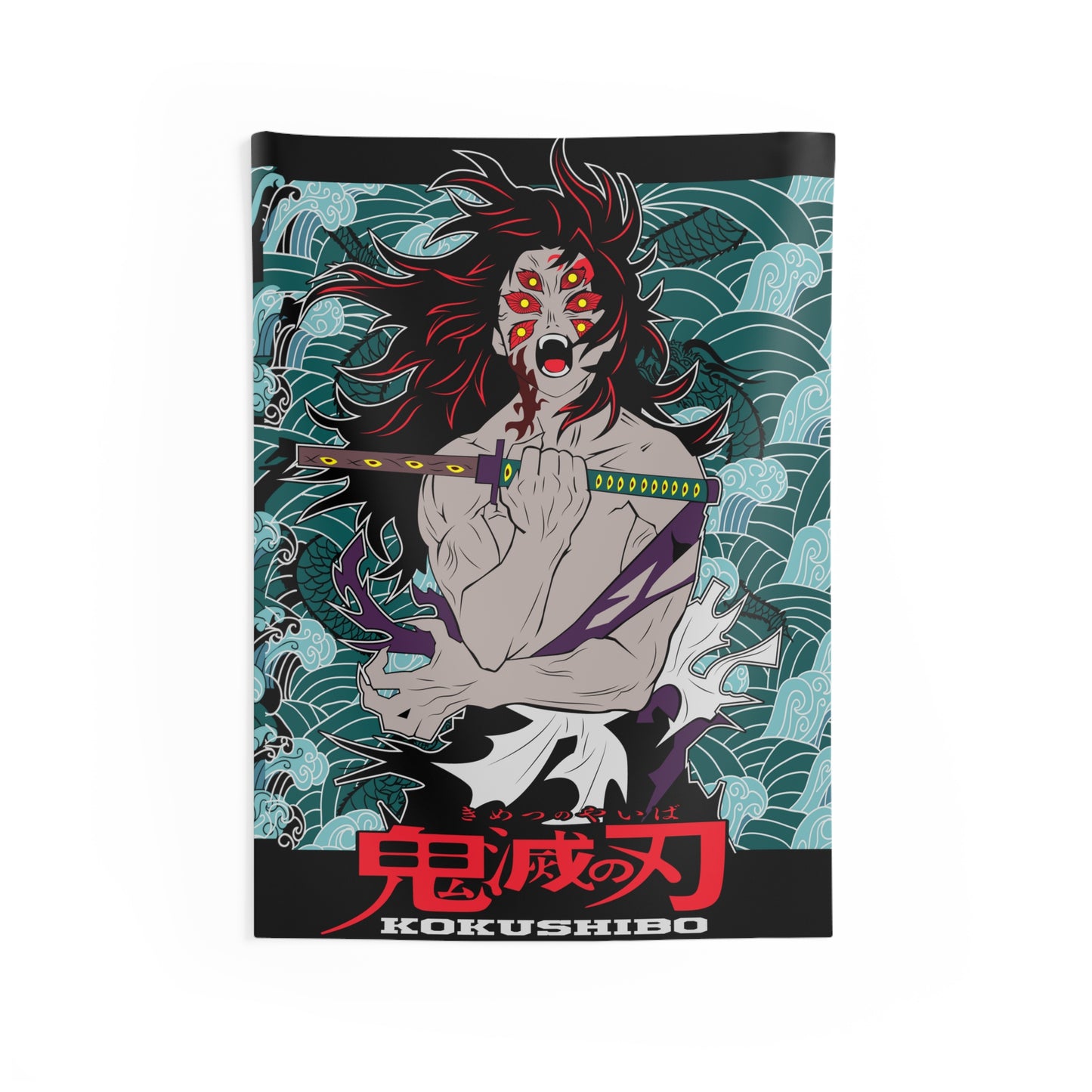 Demon Slayer - Kokushibo - Wall Tapestry