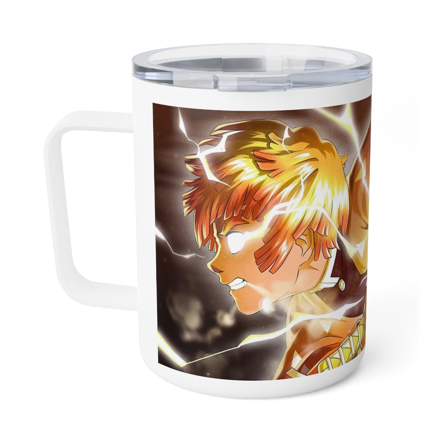 Demon Slayer - Zenitsu - Insulated Coffee Mug, 10oz