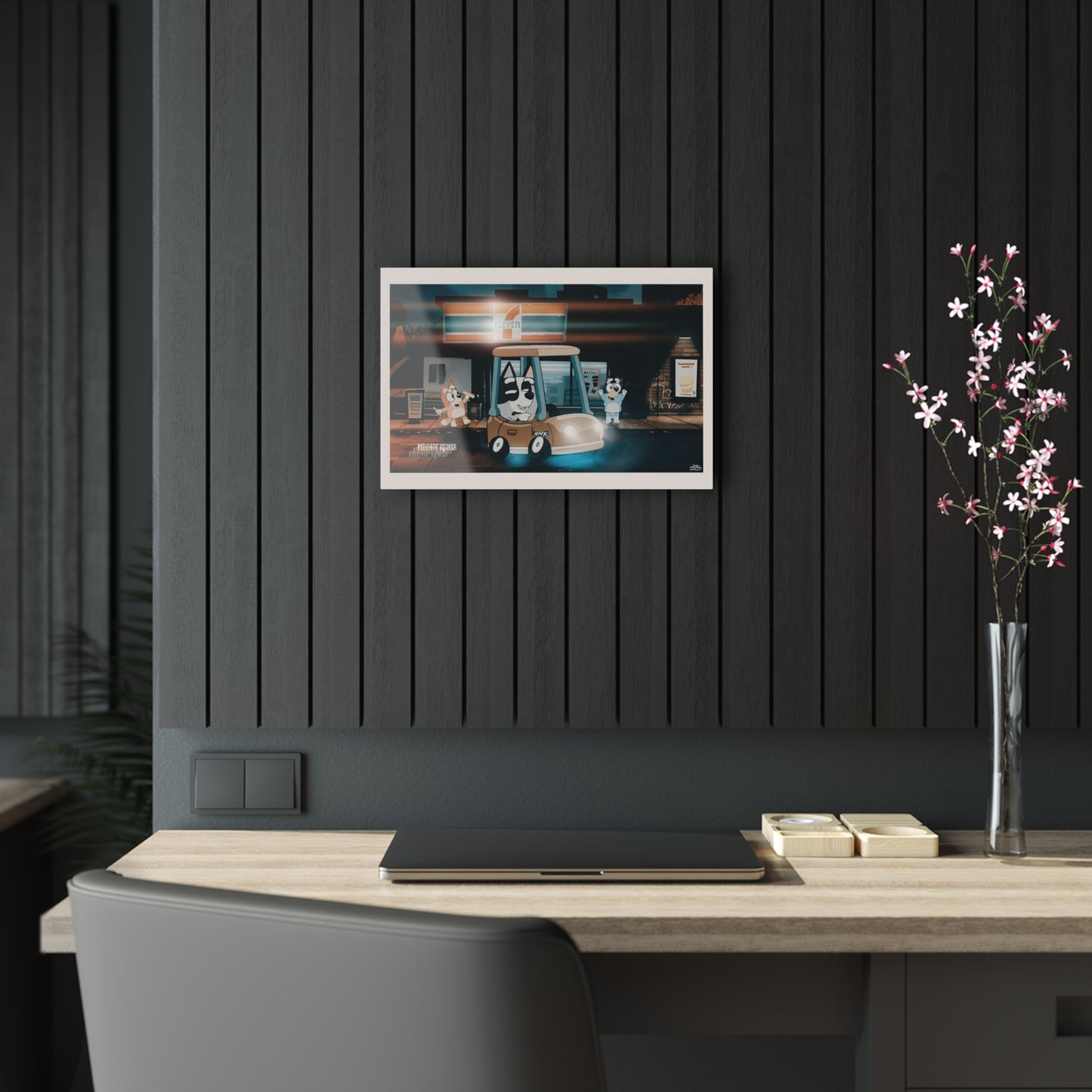 r0cean11 X Bucky - Night Runs - Acrylic Print
