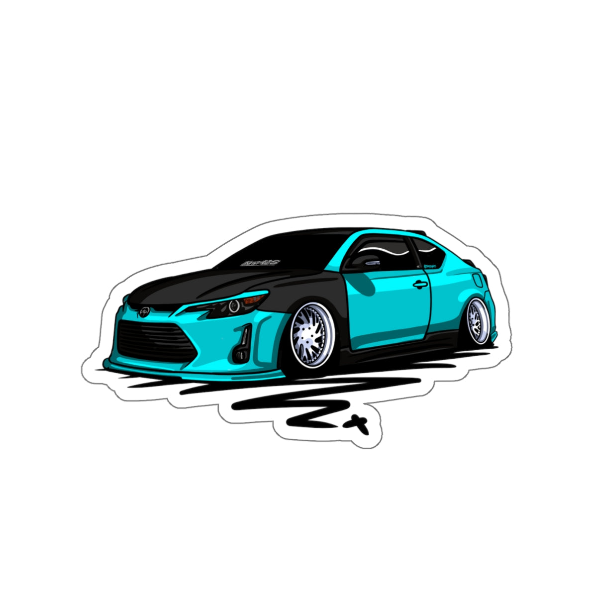Sxetched X r0cean11 - 2014 Scion tC - Sticker