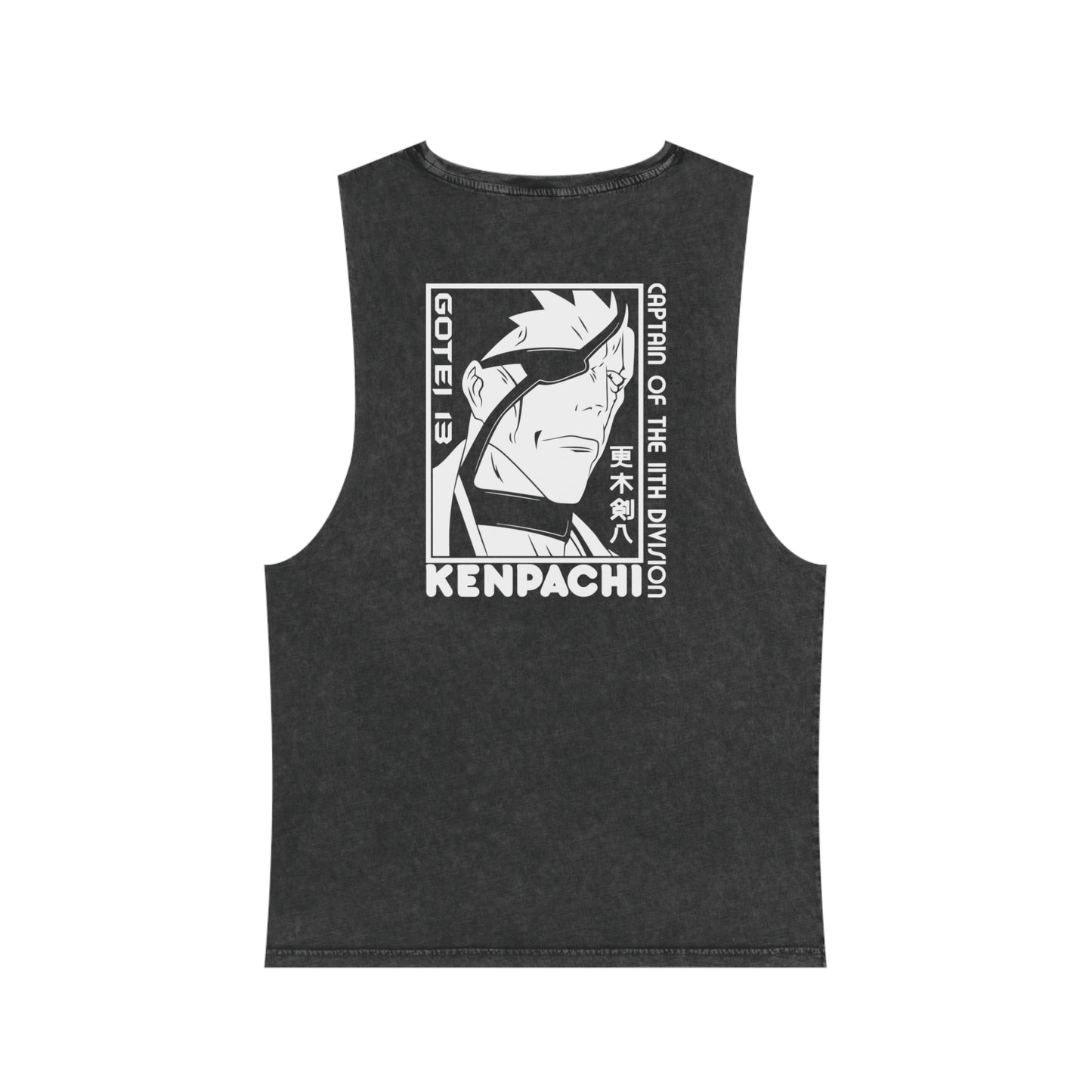 Bleach - Kenpachi - Stonewash Tank Top