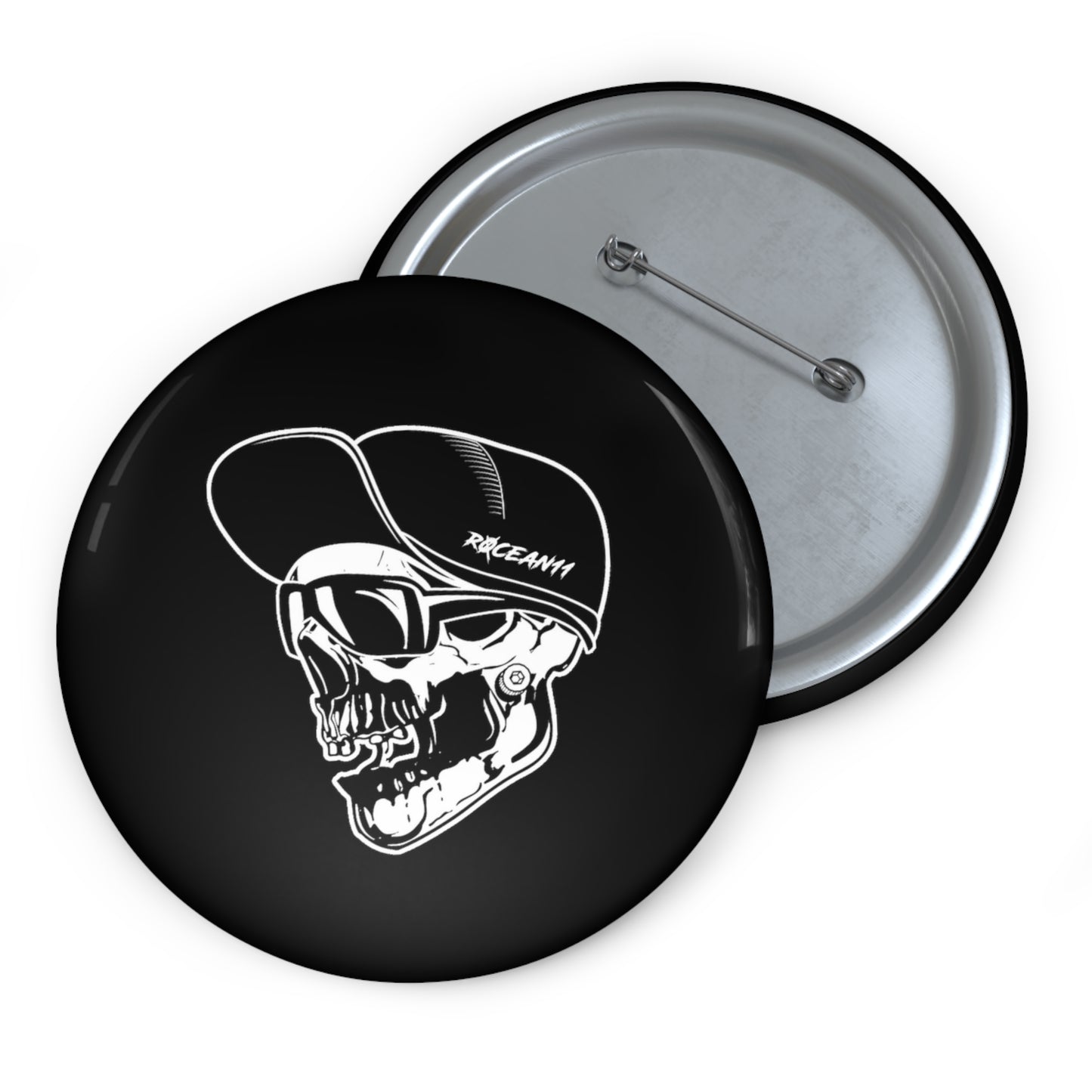 r0cean11 - Skully - Pin Button