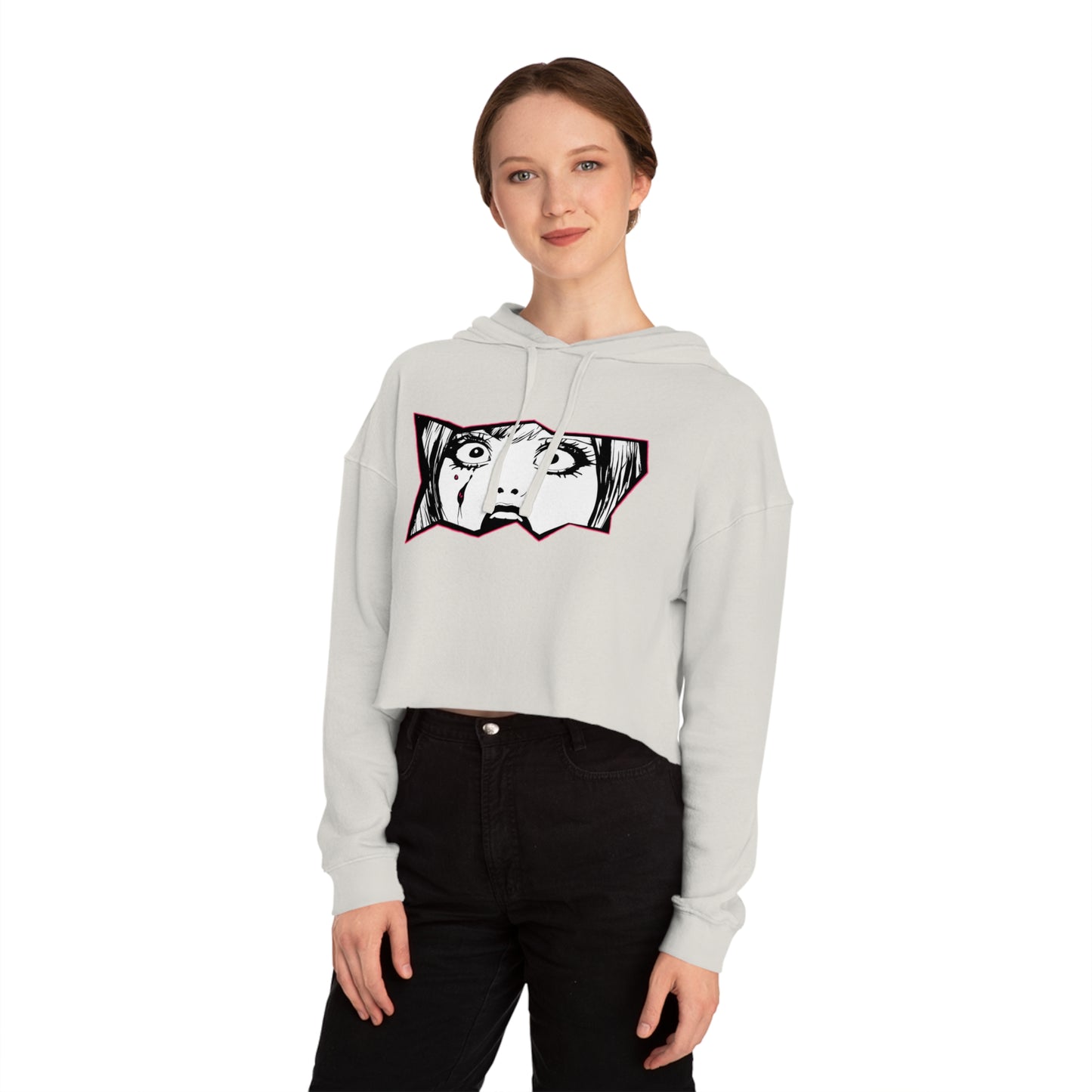r0cean11 - Terror - Women’s Cropped Hoodie