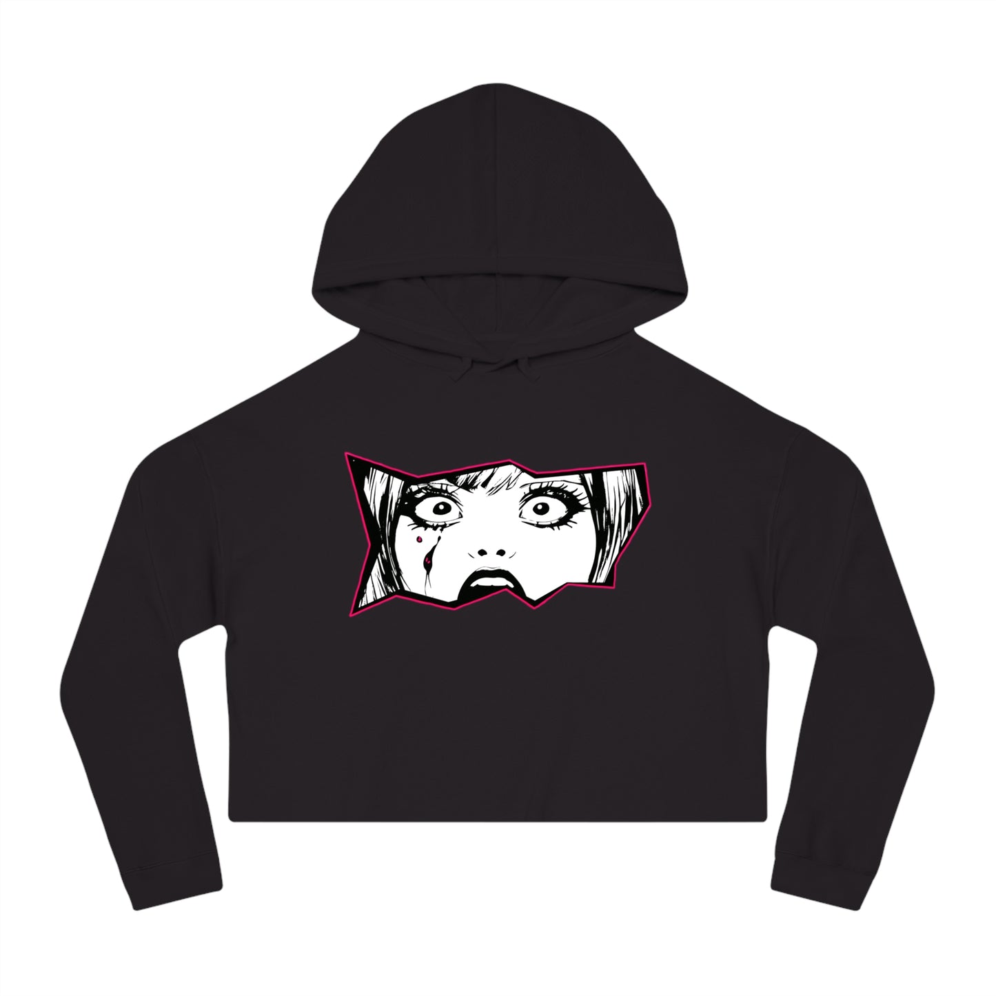 r0cean11 - Terror - Women’s Cropped Hoodie