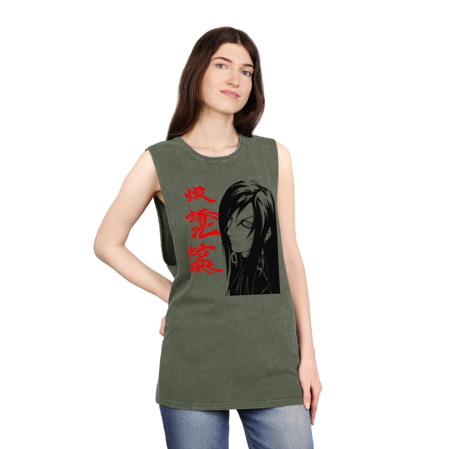 Naruto - Orochimaru - Stonewash Tank Top