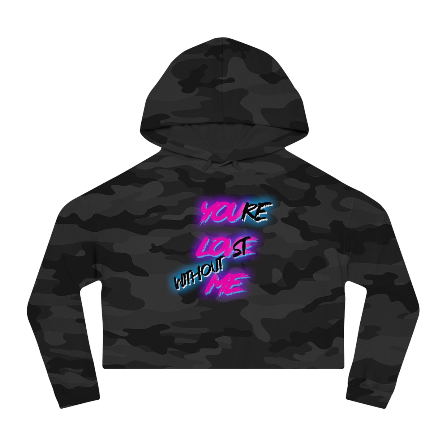 r0cean11 - You Love Me - Womens Cropped Hoodie